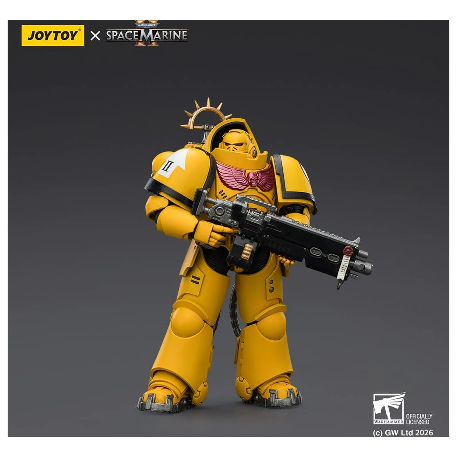 Warhammer 40,000 Akčná figúrka Game Edition Imperial Fists Heavy Intercessor 13 cm produktová fotografia