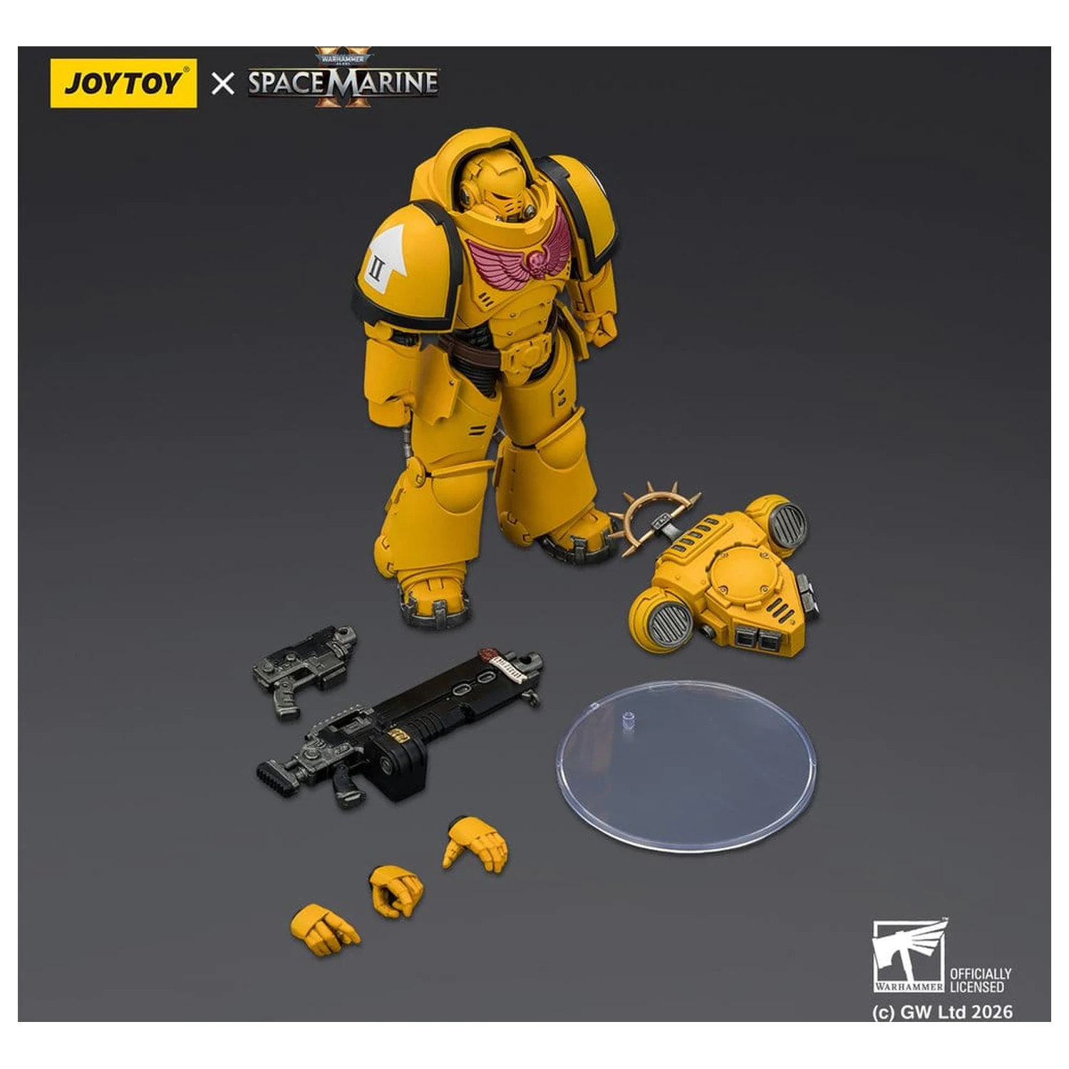 Warhammer 40,000 Akčná figúrka Game Edition Imperial Fists Heavy Intercessor 13 cm produktová fotografia