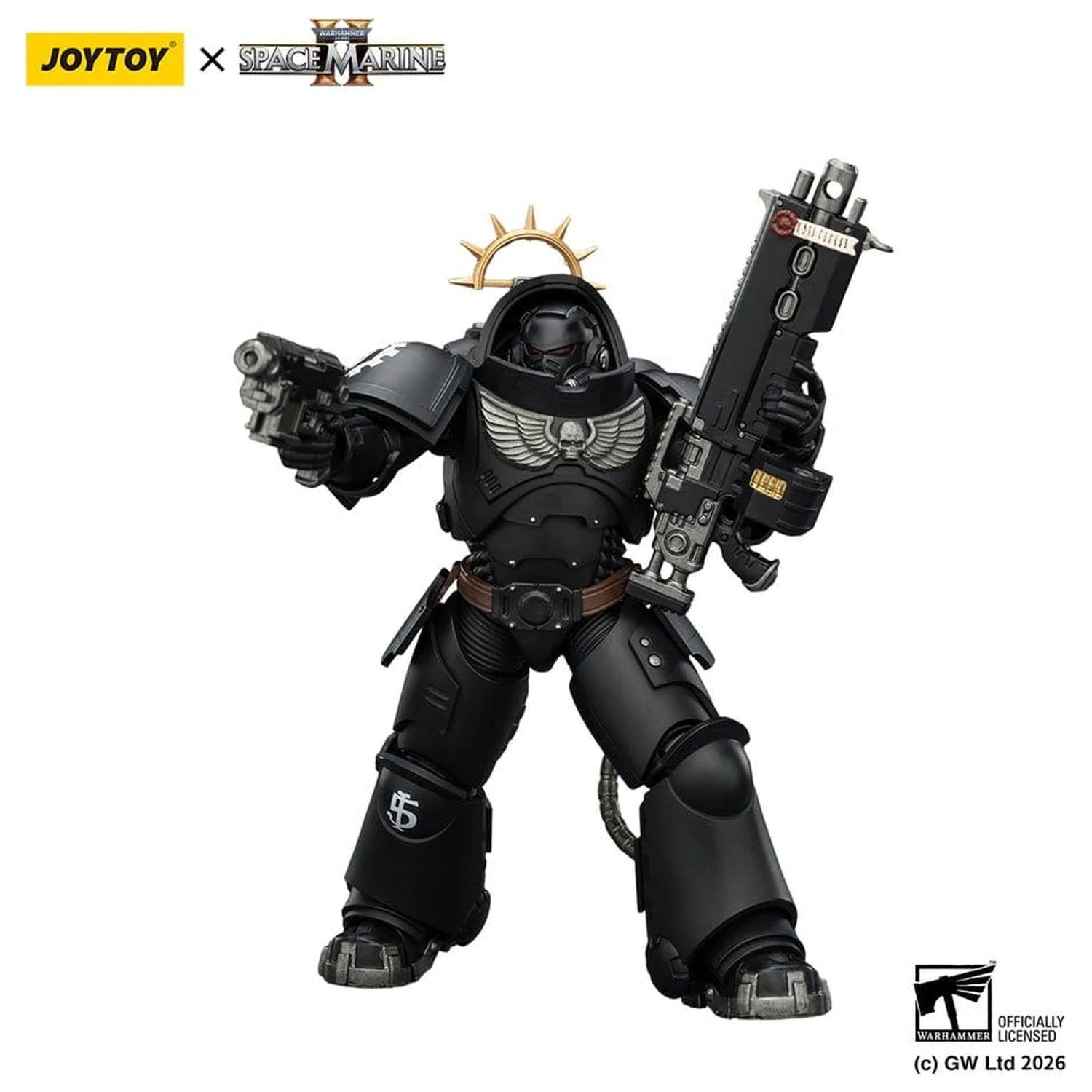 Warhammer 40,000 Akčná figúrka Game Edition Iron Hands Heavy Intercessor 13 cm produktová fotografia