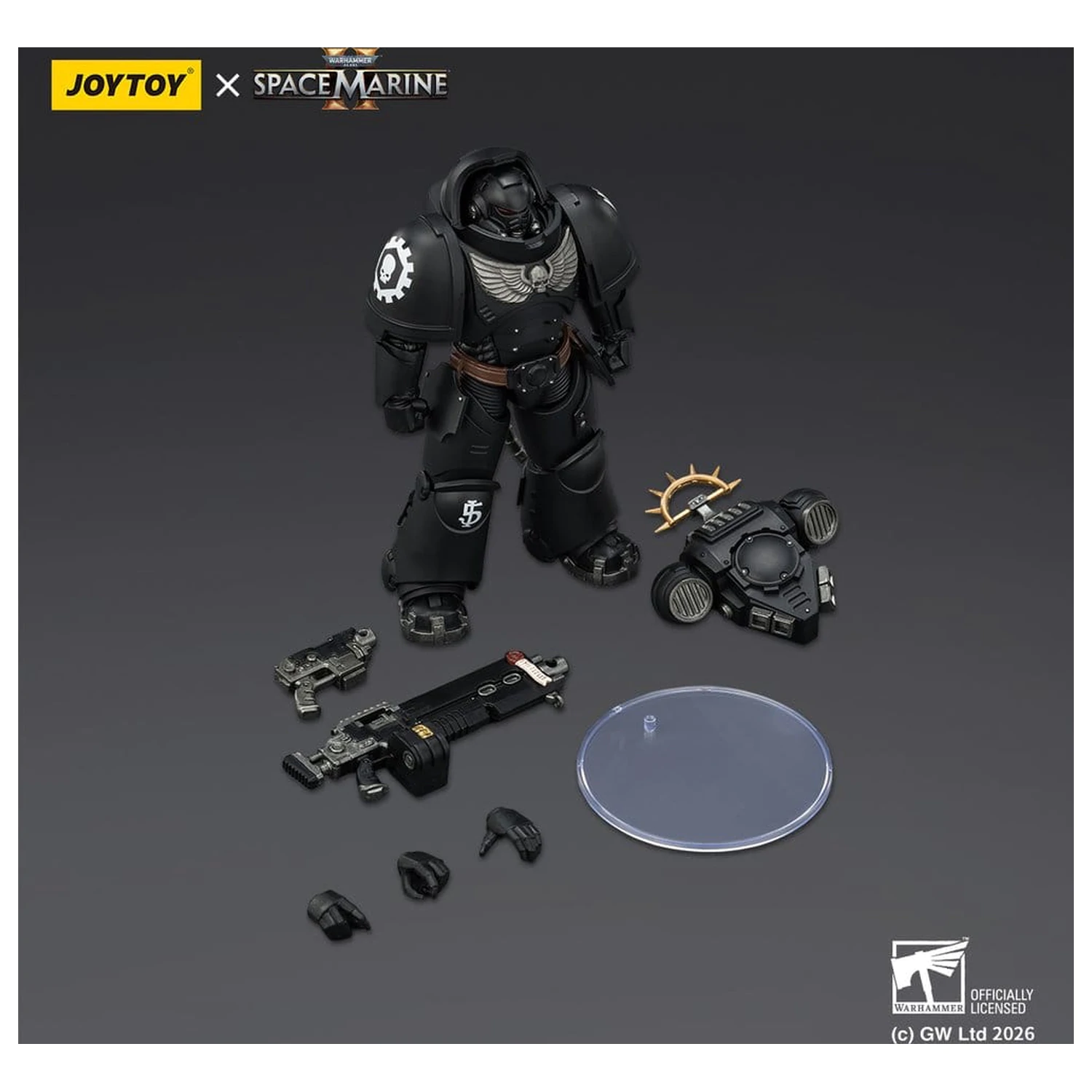 Warhammer 40,000 Akčná figúrka Game Edition Iron Hands Heavy Intercessor 13 cm produktová fotografia