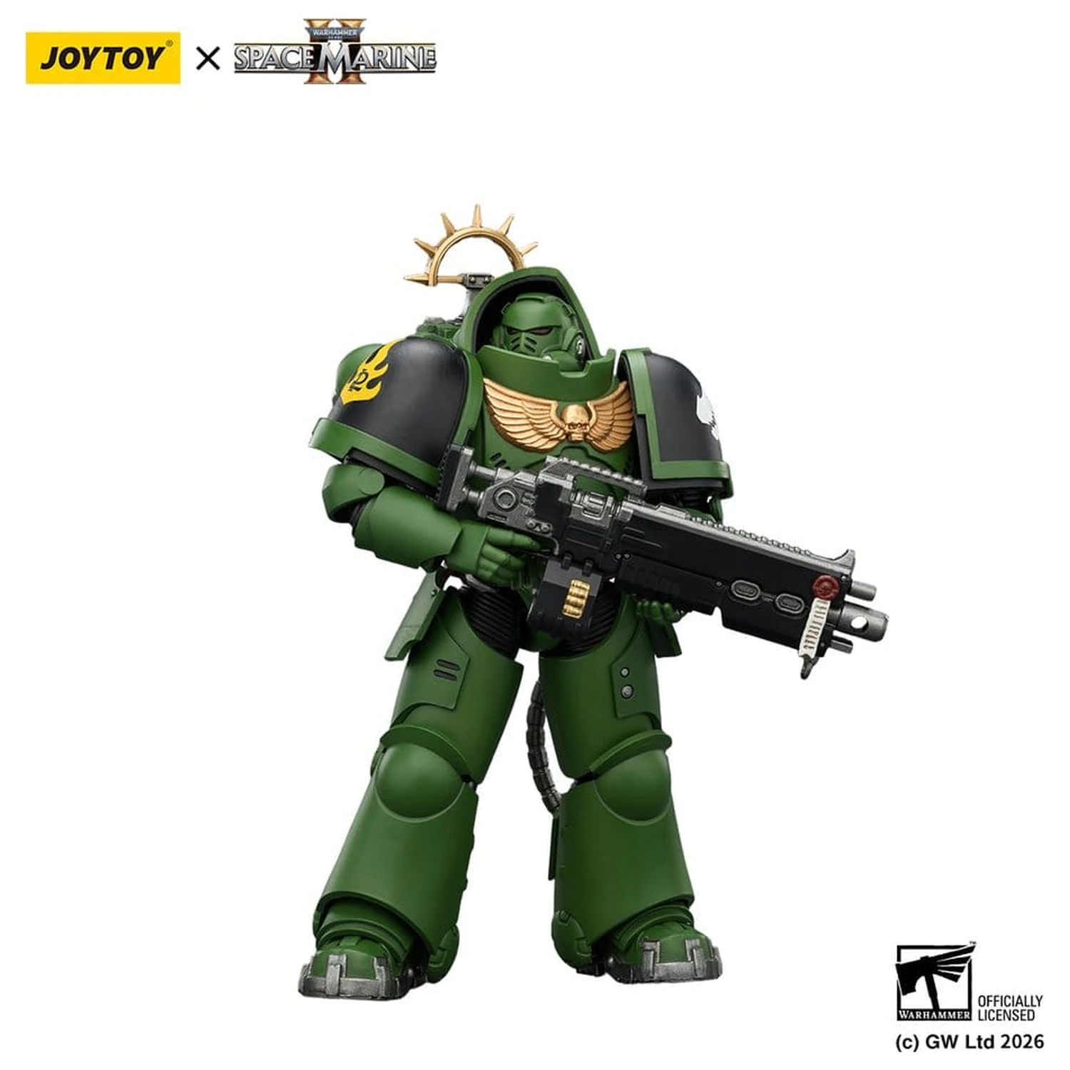 Warhammer 40,000 Action Figure Game Edition Salamanders Heavy Intercessor 13 cm akčná figúrka produktová fotografia