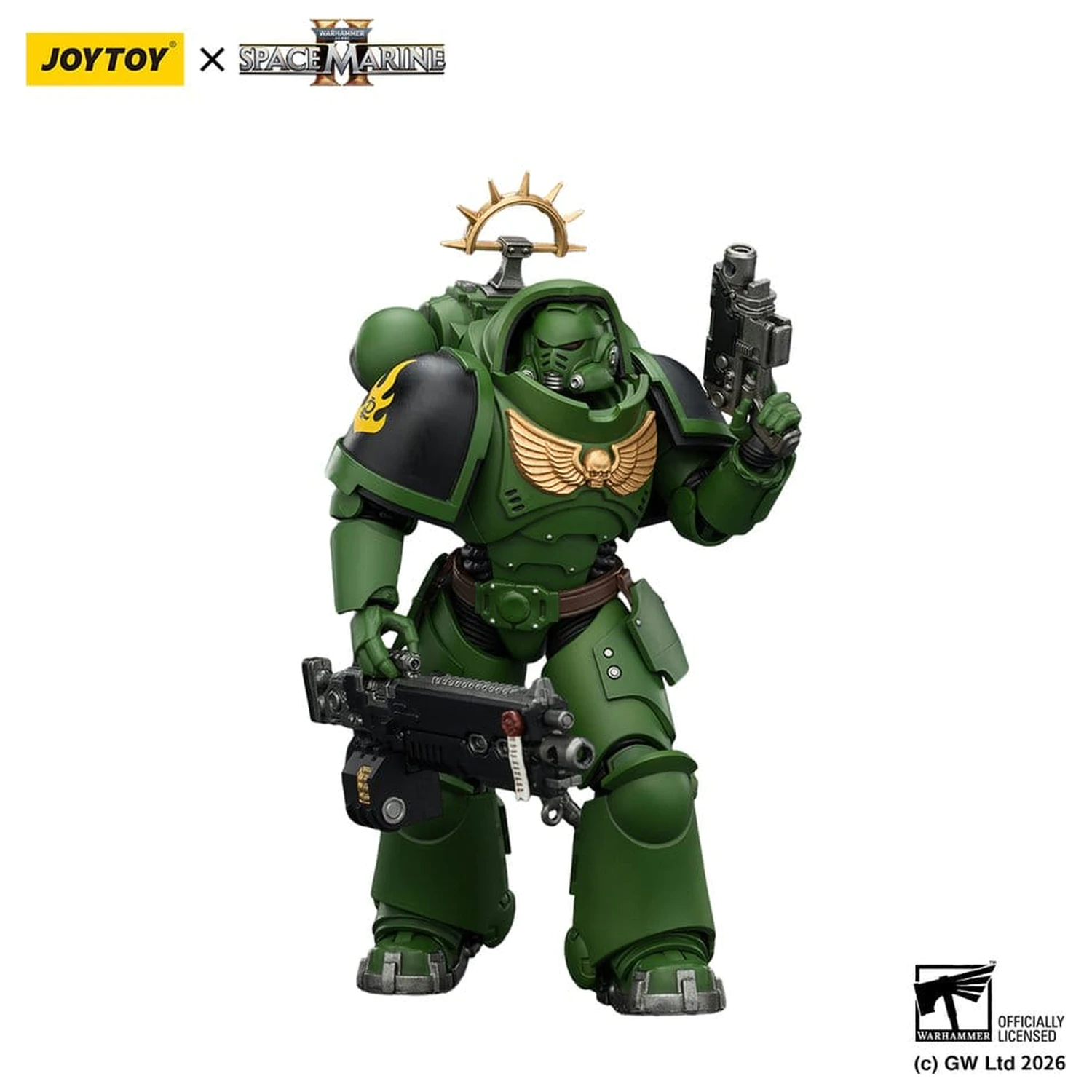 Warhammer 40,000 Action Figure Game Edition Salamanders Heavy Intercessor 13 cm akčná figúrka produktová fotografia