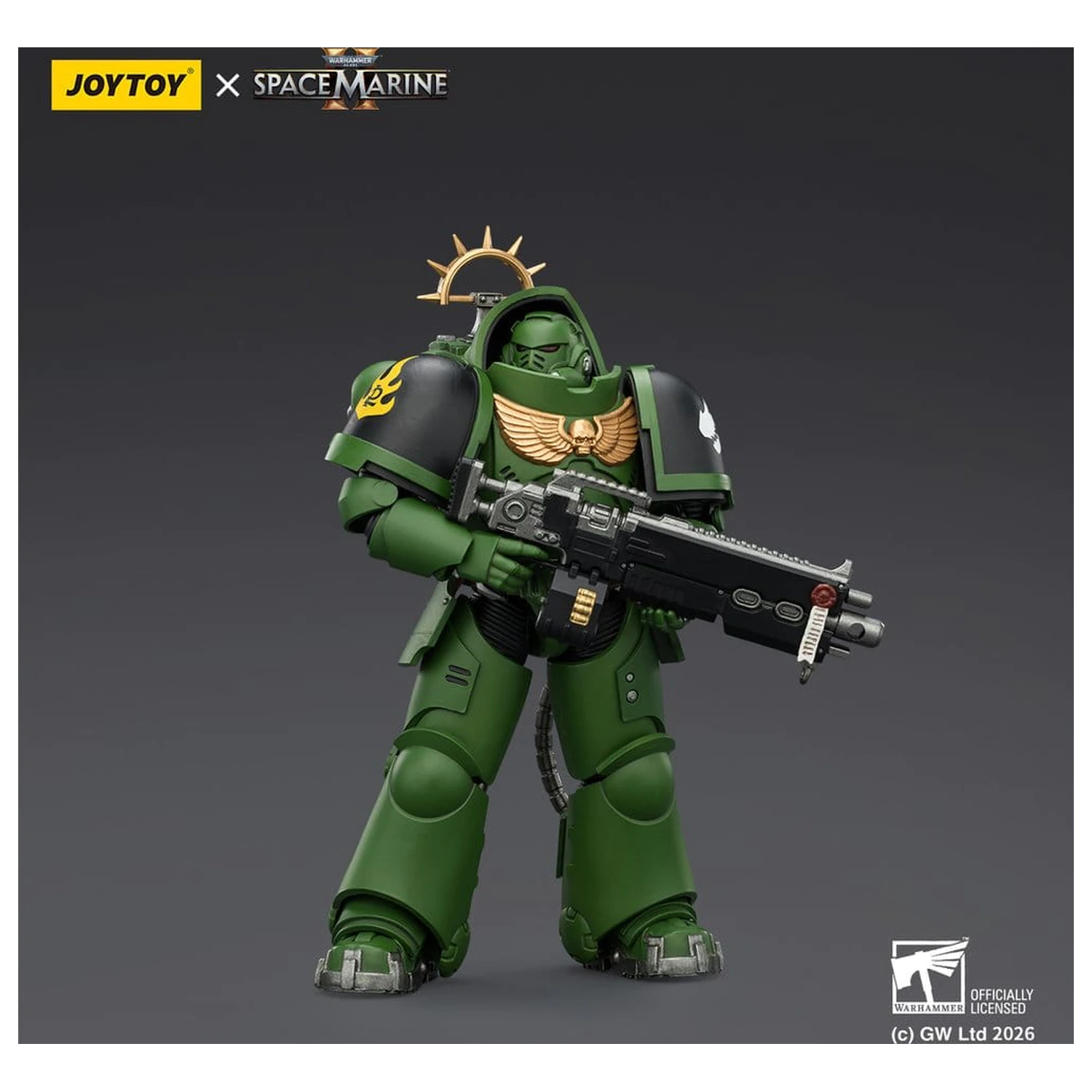 Warhammer 40,000 Action Figure Game Edition Salamanders Heavy Intercessor 13 cm akčná figúrka produktová fotografia
