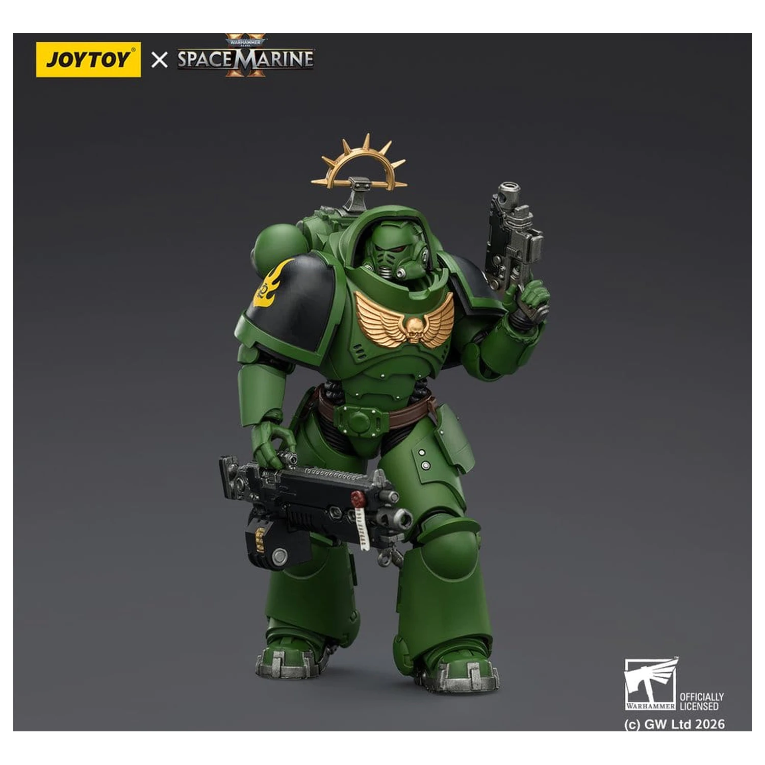Warhammer 40,000 Action Figure Game Edition Salamanders Heavy Intercessor 13 cm akčná figúrka produktová fotografia