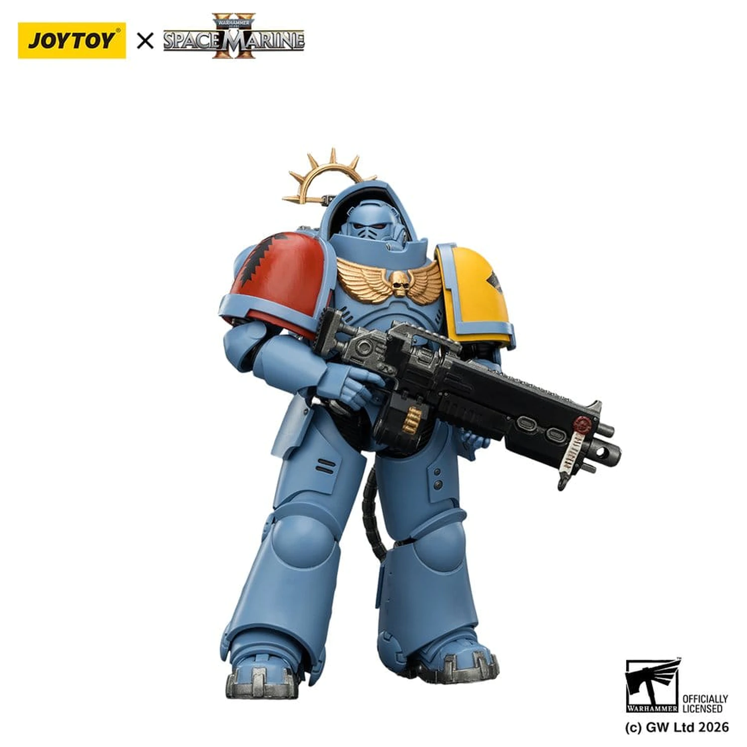 Warhammer 40,000 Akčná figúrka Game Edition Space Wolves Heavy Intercessor 13 cm produktová fotografia