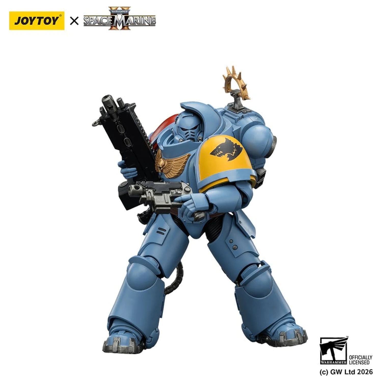 Warhammer 40,000 Akčná figúrka Game Edition Space Wolves Heavy Intercessor 13 cm produktová fotografia