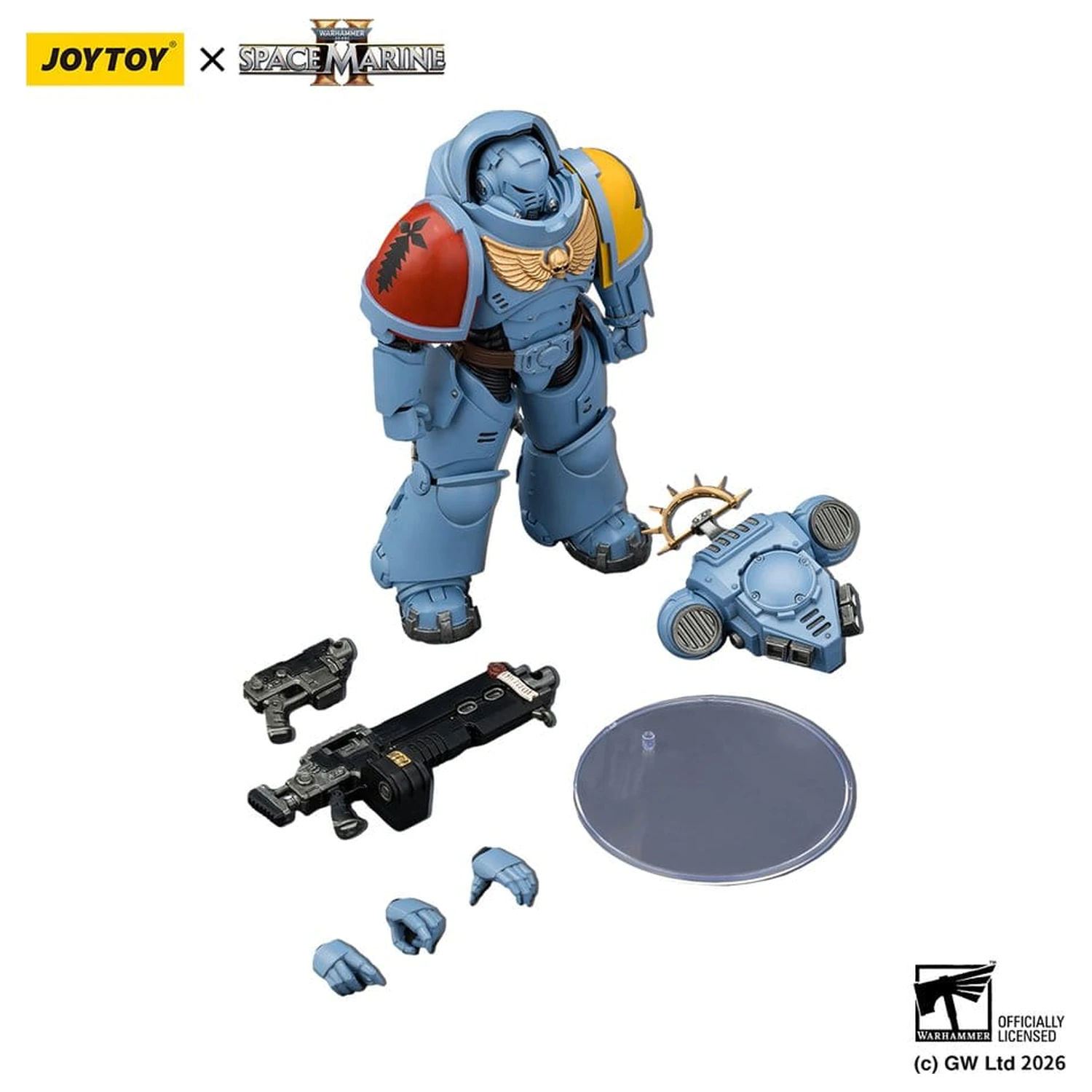 Warhammer 40,000 Akčná figúrka Game Edition Space Wolves Heavy Intercessor 13 cm produktová fotografia