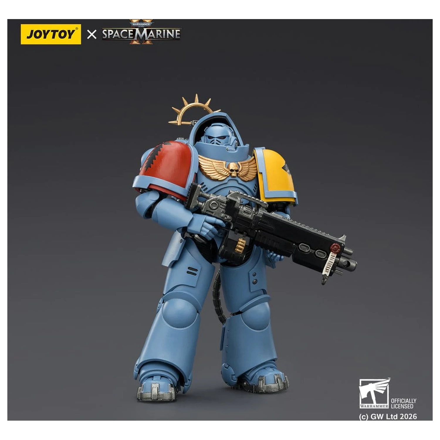Warhammer 40,000 Akčná figúrka Game Edition Space Wolves Heavy Intercessor 13 cm produktová fotografia