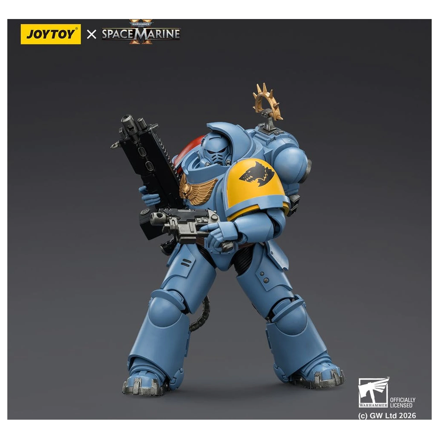 Warhammer 40,000 Akčná figúrka Game Edition Space Wolves Heavy Intercessor 13 cm produktová fotografia