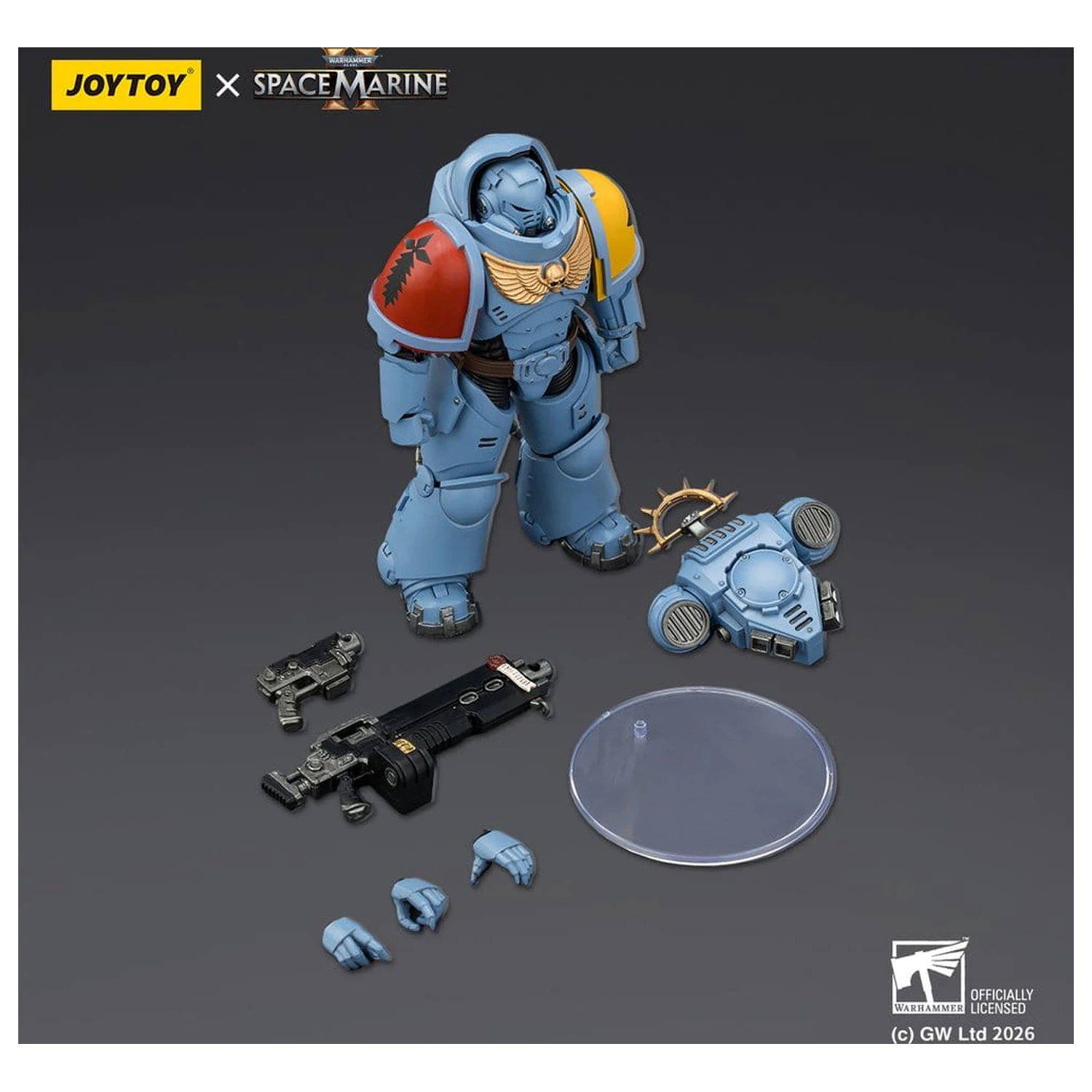 Warhammer 40,000 Akčná figúrka Game Edition Space Wolves Heavy Intercessor 13 cm produktová fotografia
