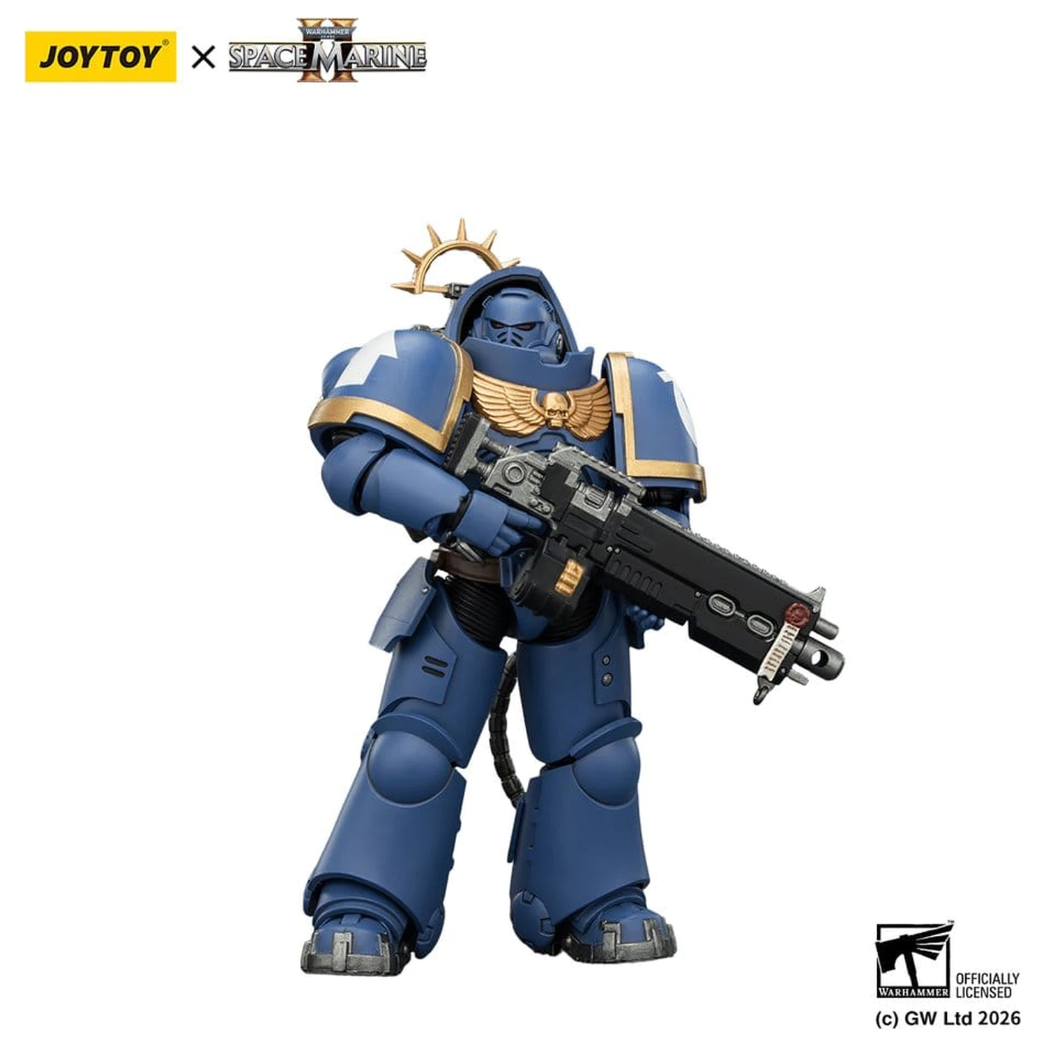 Warhammer 40,000 Akčná figúrka Game Edition Ultramarines Heavy Intercessor 13 cm produktová fotografia