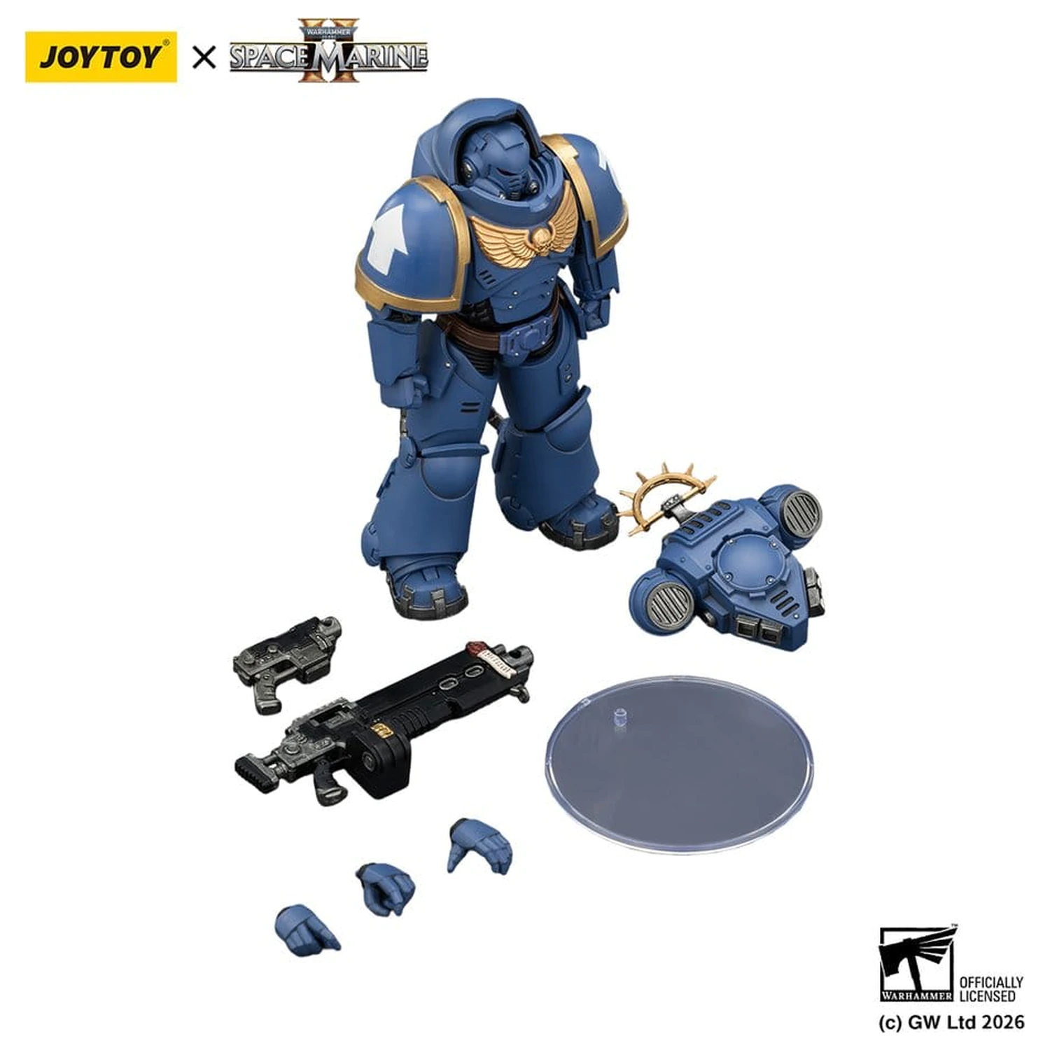 Warhammer 40,000 Akčná figúrka Game Edition Ultramarines Heavy Intercessor 13 cm produktová fotografia