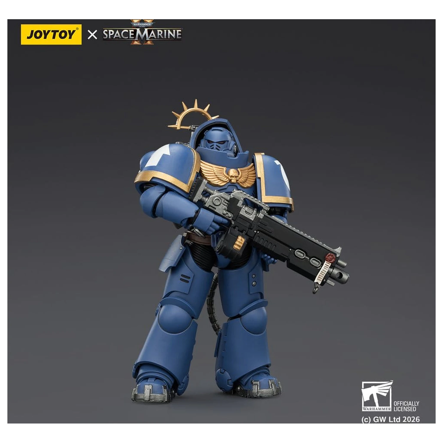 Warhammer 40,000 Akčná figúrka Game Edition Ultramarines Heavy Intercessor 13 cm produktová fotografia