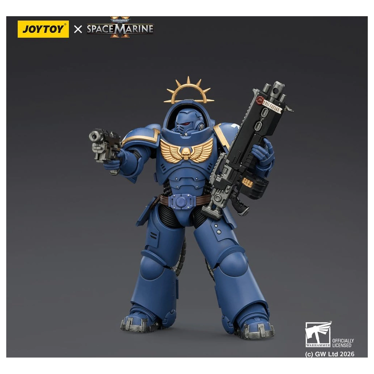 Warhammer 40,000 Akčná figúrka Game Edition Ultramarines Heavy Intercessor 13 cm produktová fotografia