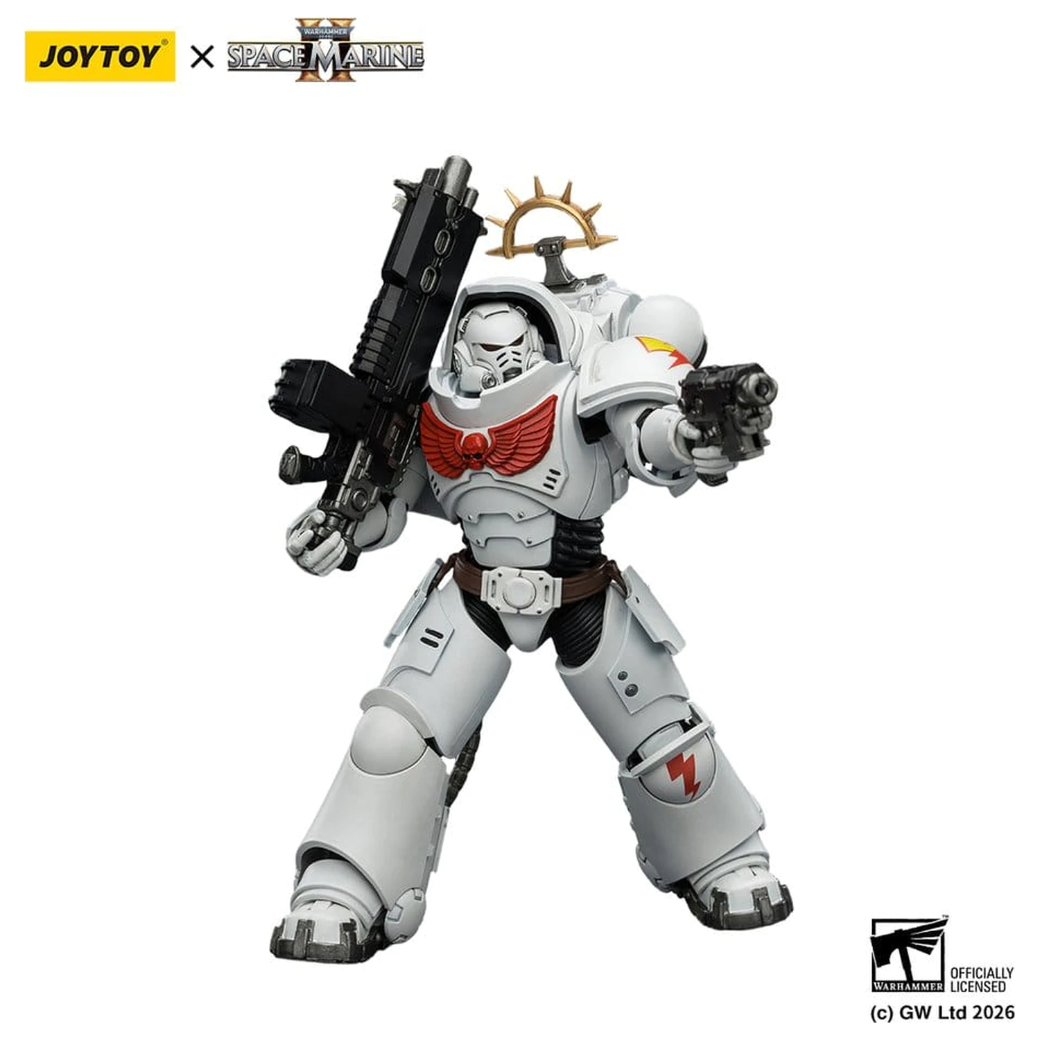 Warhammer 40,000 Action Figure Game Edition White Scars Heavy Intercessor 13 cm akčná figúrka produktová fotografia