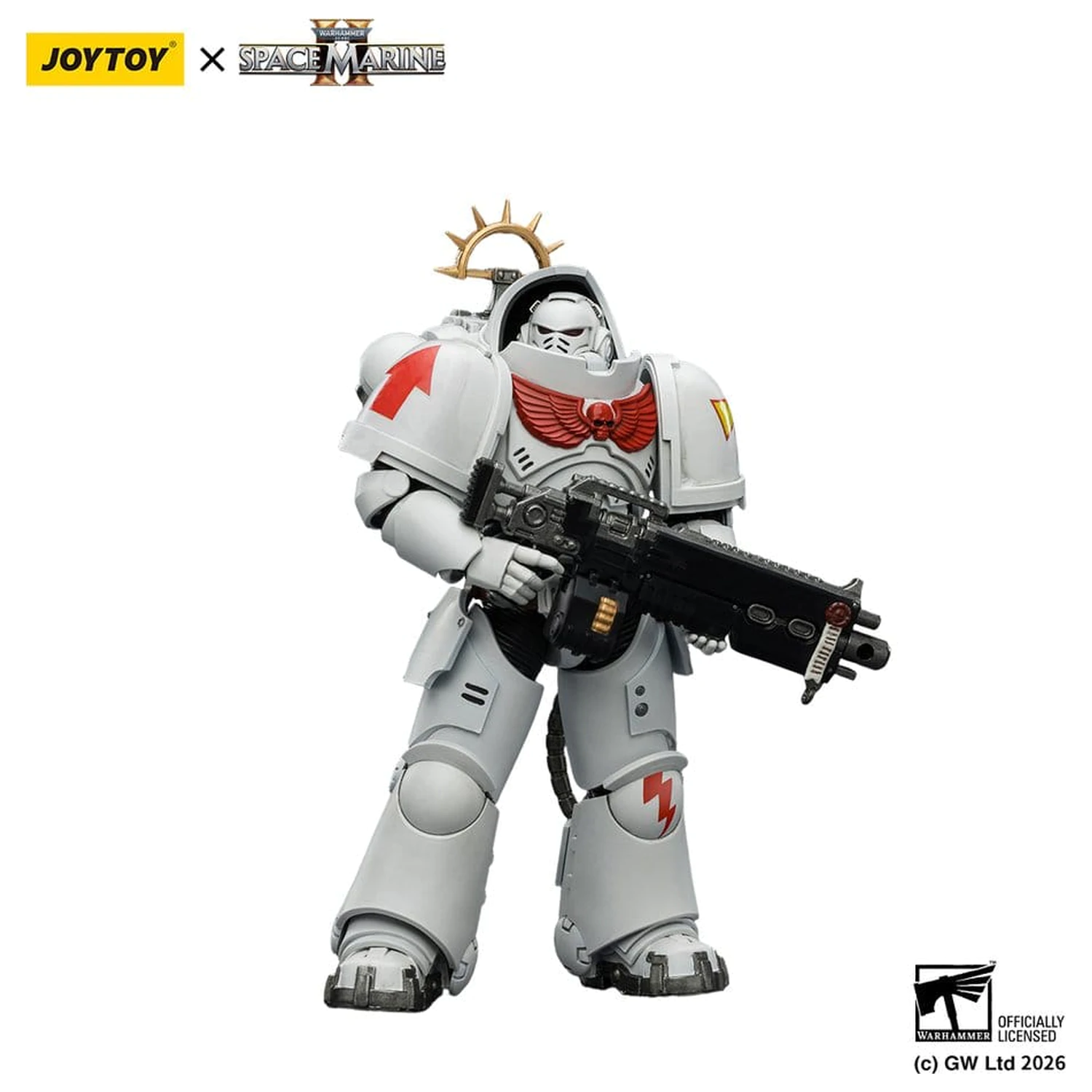 Warhammer 40,000 Action Figure Game Edition White Scars Heavy Intercessor 13 cm akčná figúrka produktová fotografia