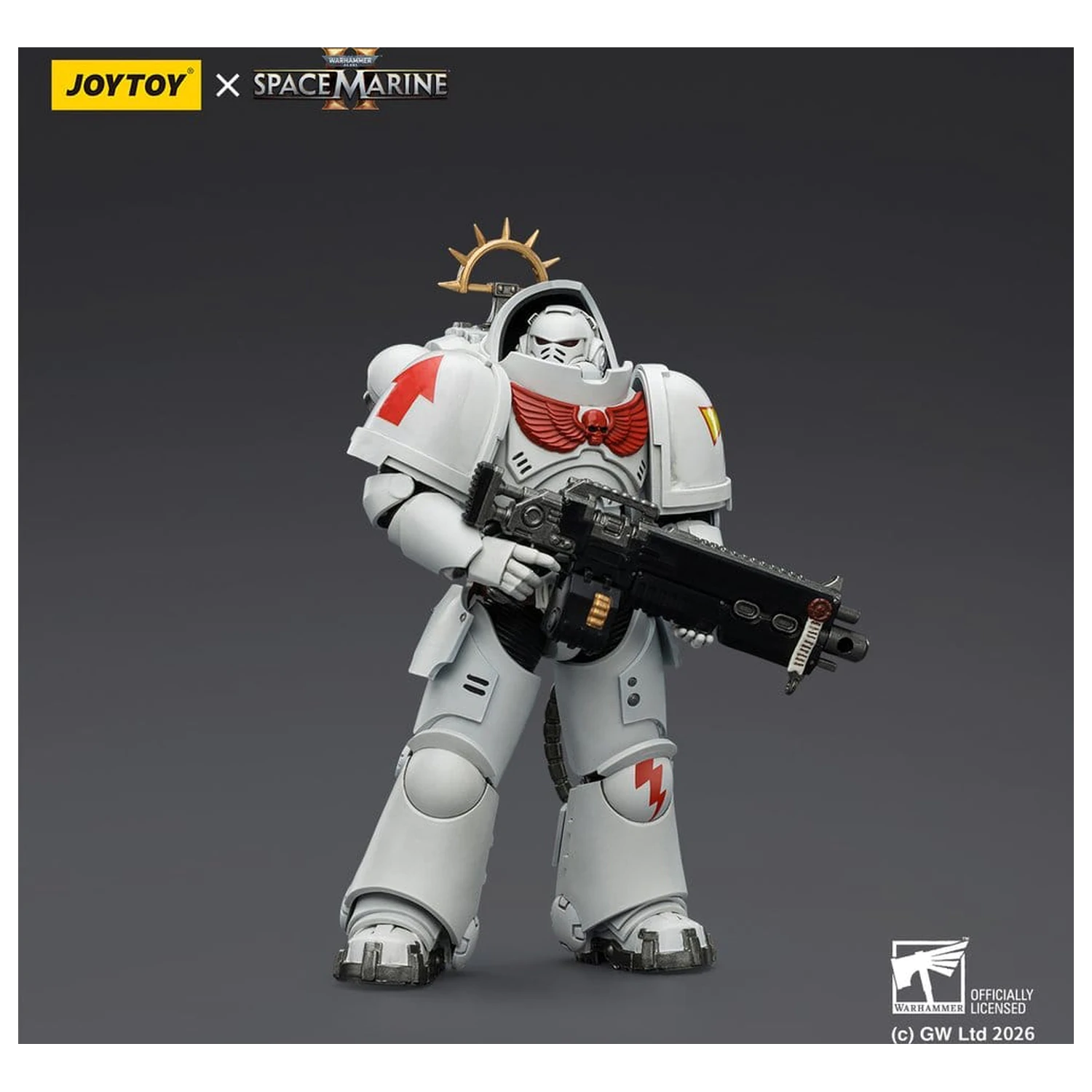 Warhammer 40,000 Action Figure Game Edition White Scars Heavy Intercessor 13 cm akčná figúrka produktová fotografia