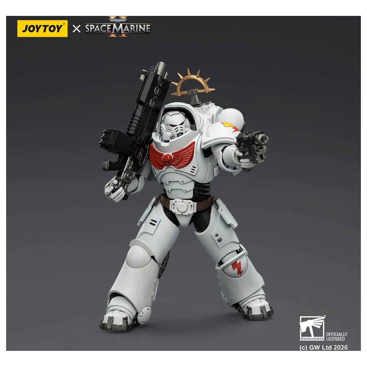 Warhammer 40,000 Action Figure Game Edition White Scars Heavy Intercessor 13 cm akčná figúrka produktová fotografia