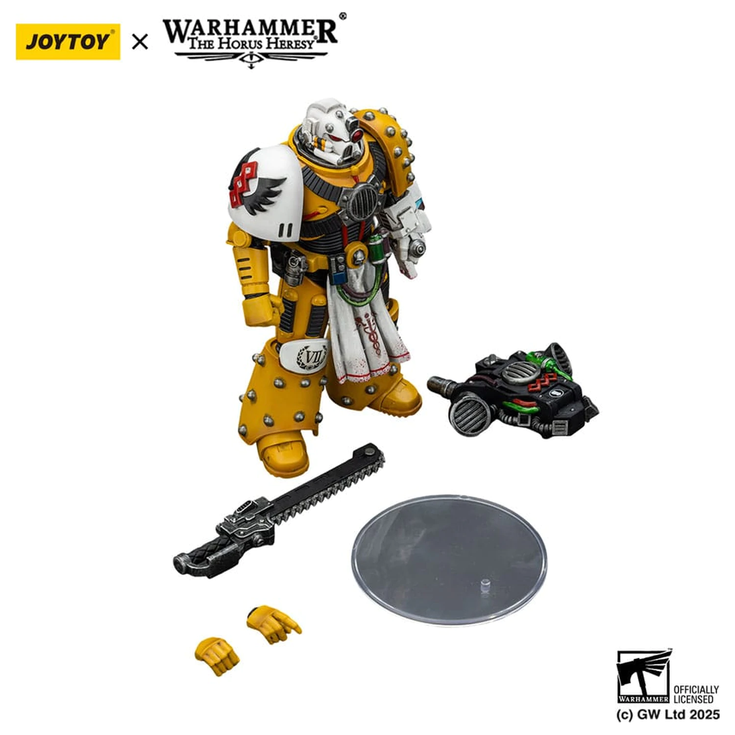 Warhammer 40,000: Imperial Fists Akčná figúrka Legion Apothecary 12 cm produktová fotografia