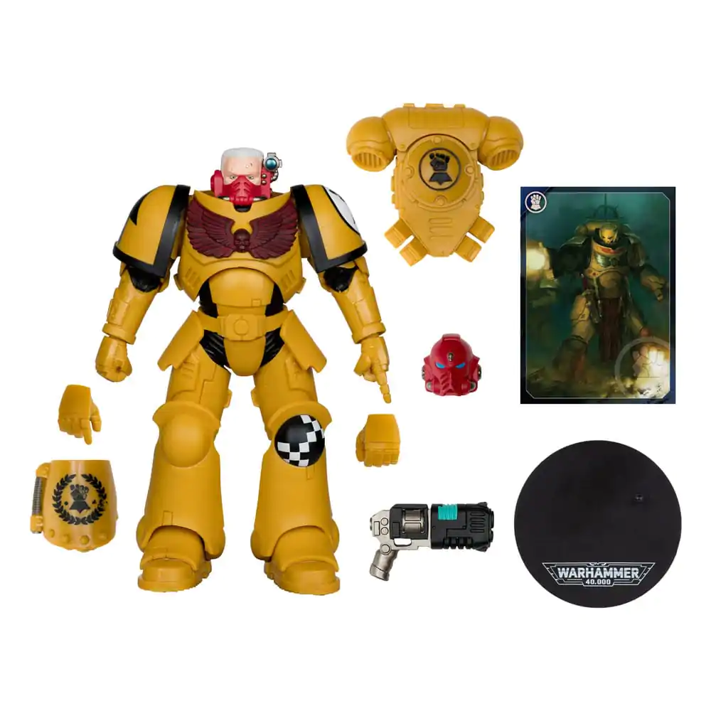 Warhammer 40,000 akčná figúrka Intercessor Sergeant (Imperial Fist) (Gold Label) 18 cm produktová fotografia