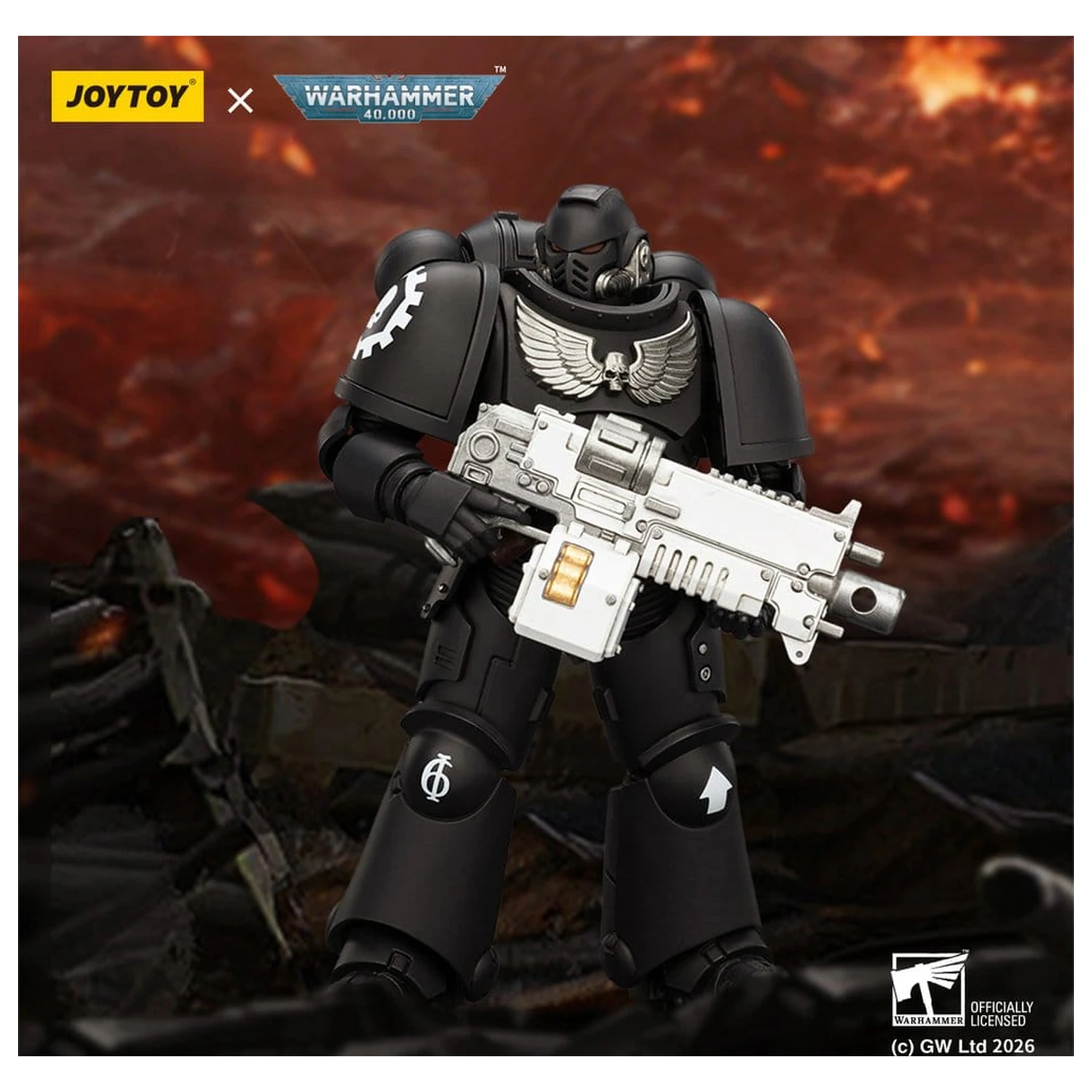 Warhammer 40,000 Akčná figúrka Iron Hands Intercessor 12 cm produktová fotografia