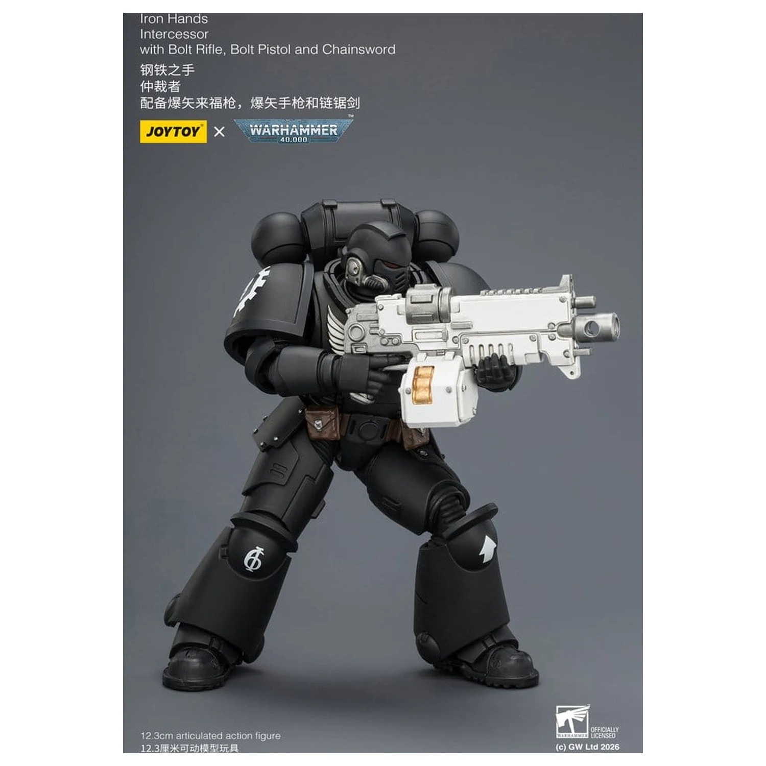 Warhammer 40,000 Akčná figúrka Iron Hands Intercessor 12 cm produktová fotografia