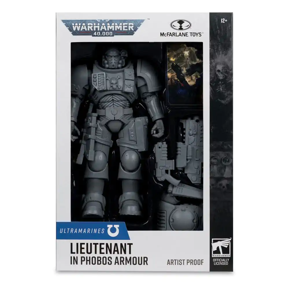 Warhammer 40,000 akčná figúrka Lieutenant in Phobos Armor (Ultramarines) (Artist Proof) 18 cm produktová fotografia