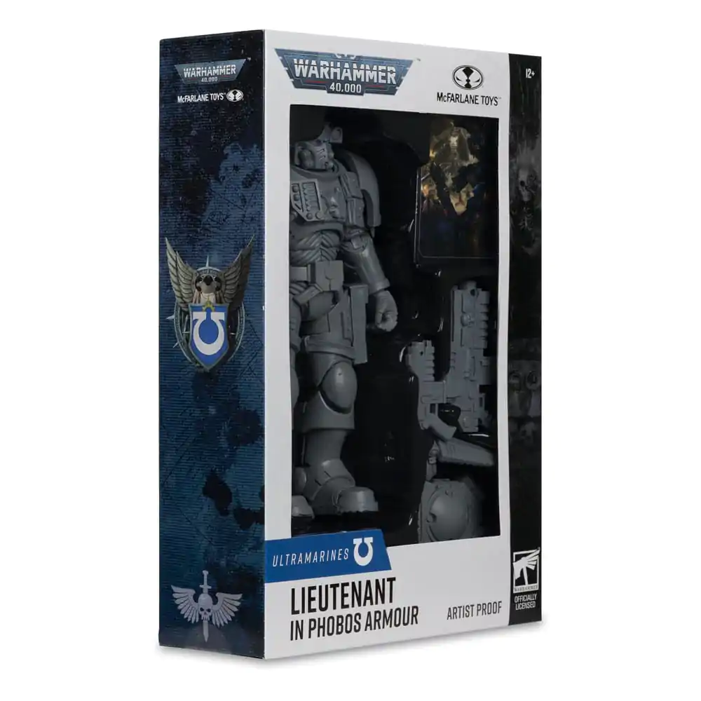 Warhammer 40,000 akčná figúrka Lieutenant in Phobos Armor (Ultramarines) (Artist Proof) 18 cm produktová fotografia