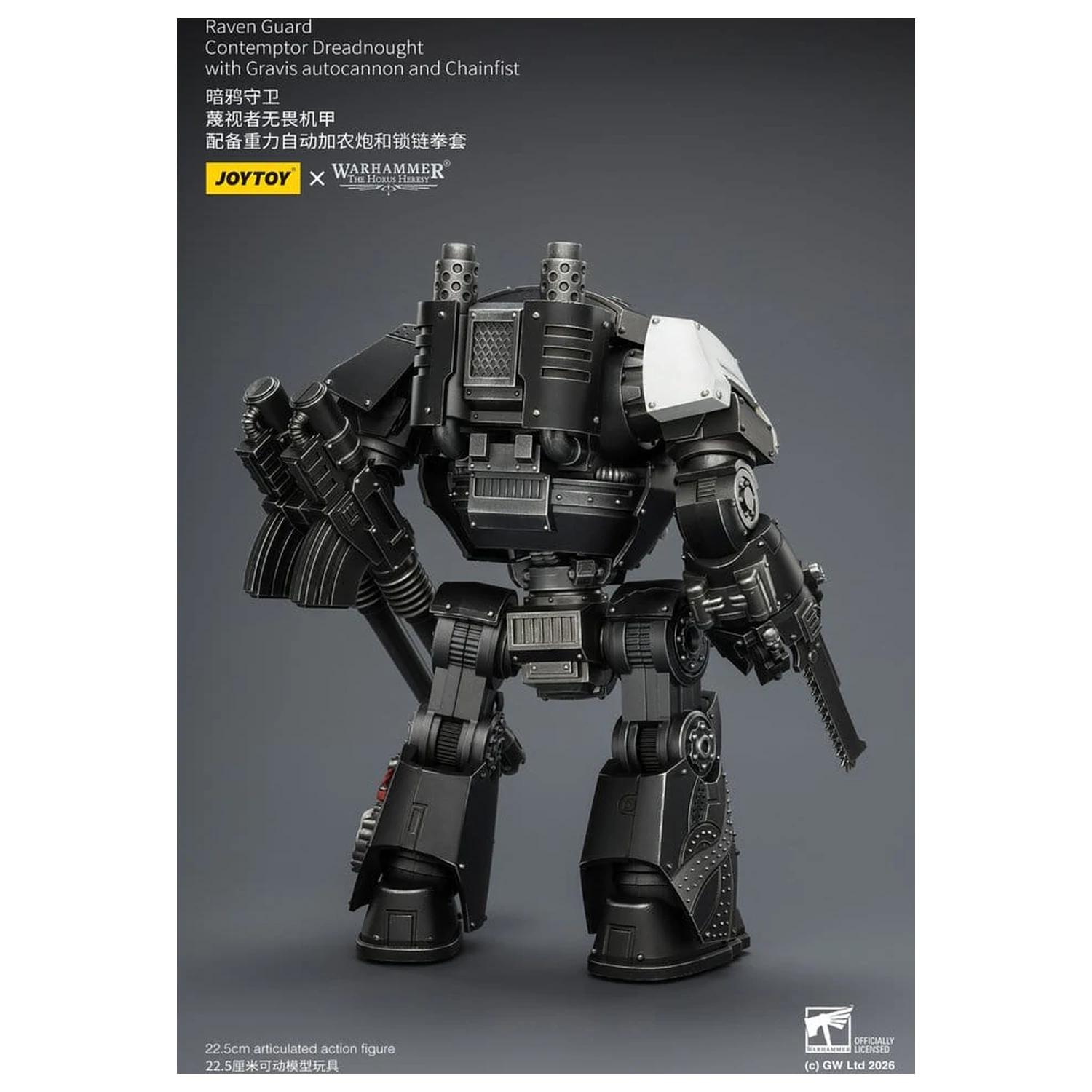 Warhammer 40,000 Akčná figúrka Raven Guard Contemptor Dreadnought 23 cm produktová fotografia