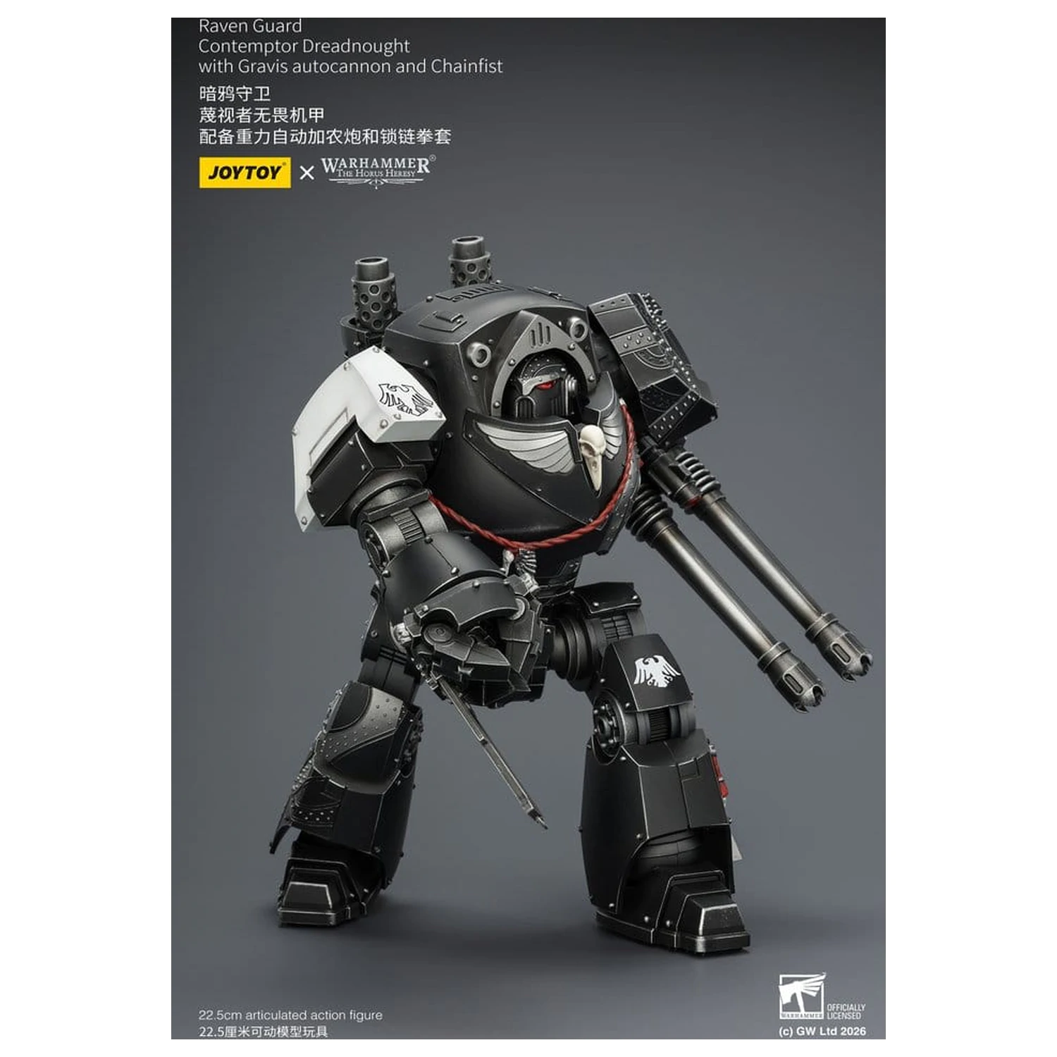 Warhammer 40,000 Akčná figúrka Raven Guard Contemptor Dreadnought 23 cm produktová fotografia