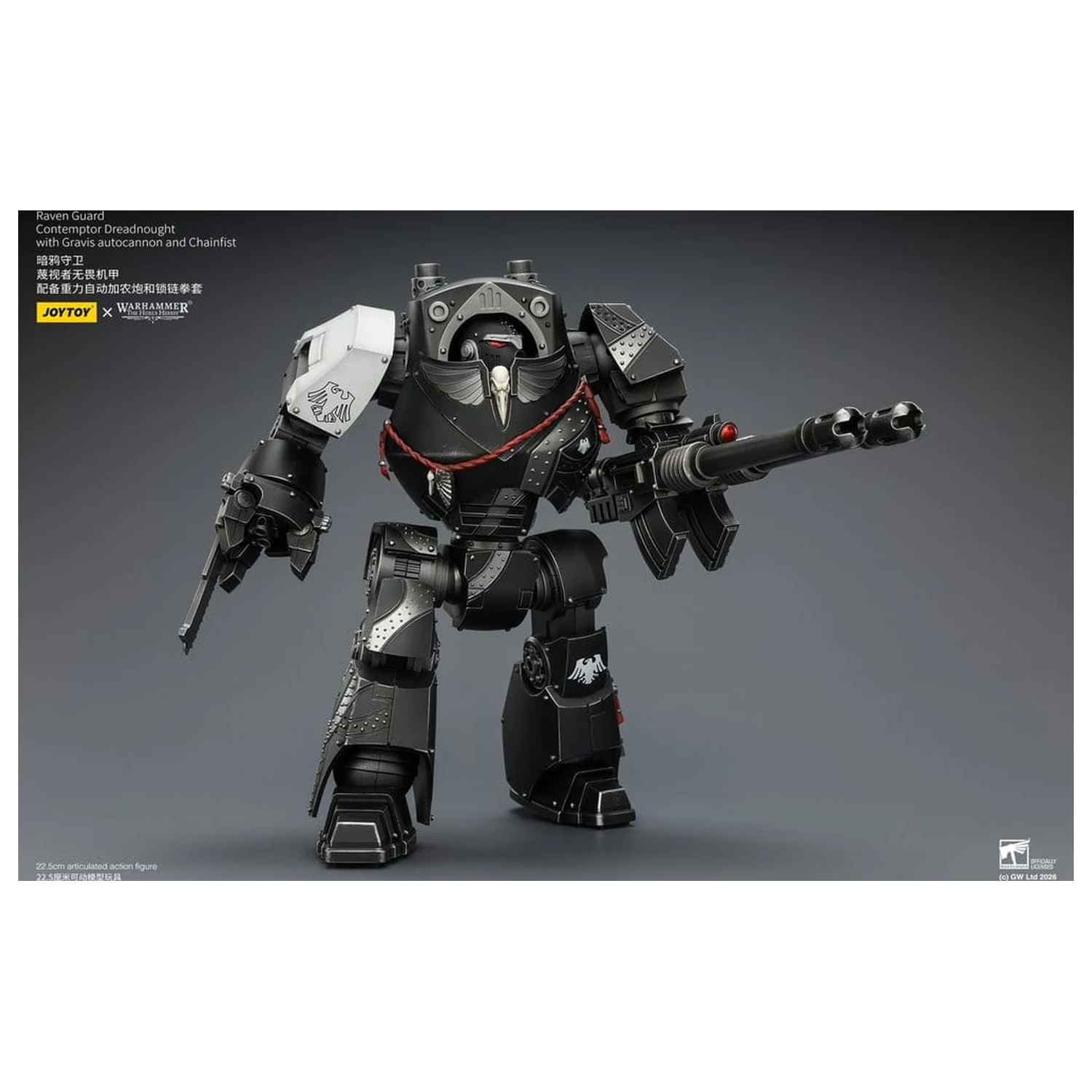 Warhammer 40,000 Akčná figúrka Raven Guard Contemptor Dreadnought 23 cm produktová fotografia
