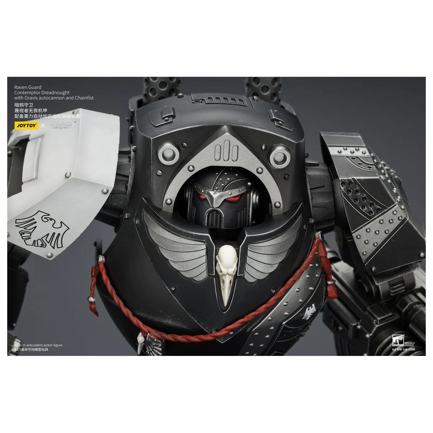 Warhammer 40,000 Akčná figúrka Raven Guard Contemptor Dreadnought 23 cm produktová fotografia