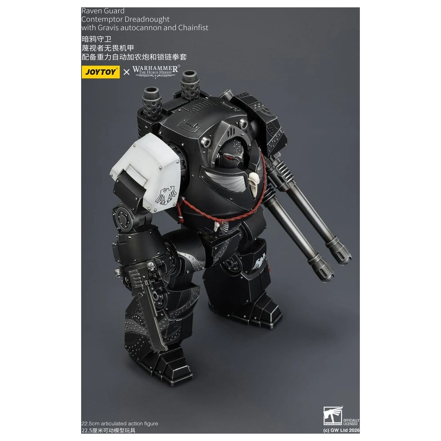 Warhammer 40,000 Akčná figúrka Raven Guard Contemptor Dreadnought 23 cm produktová fotografia