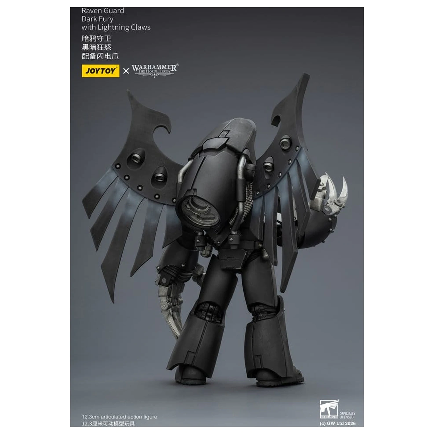 Warhammer 40,000 Akčná figúrka Raven Guard Dark Fury 12 cm produktová fotografia
