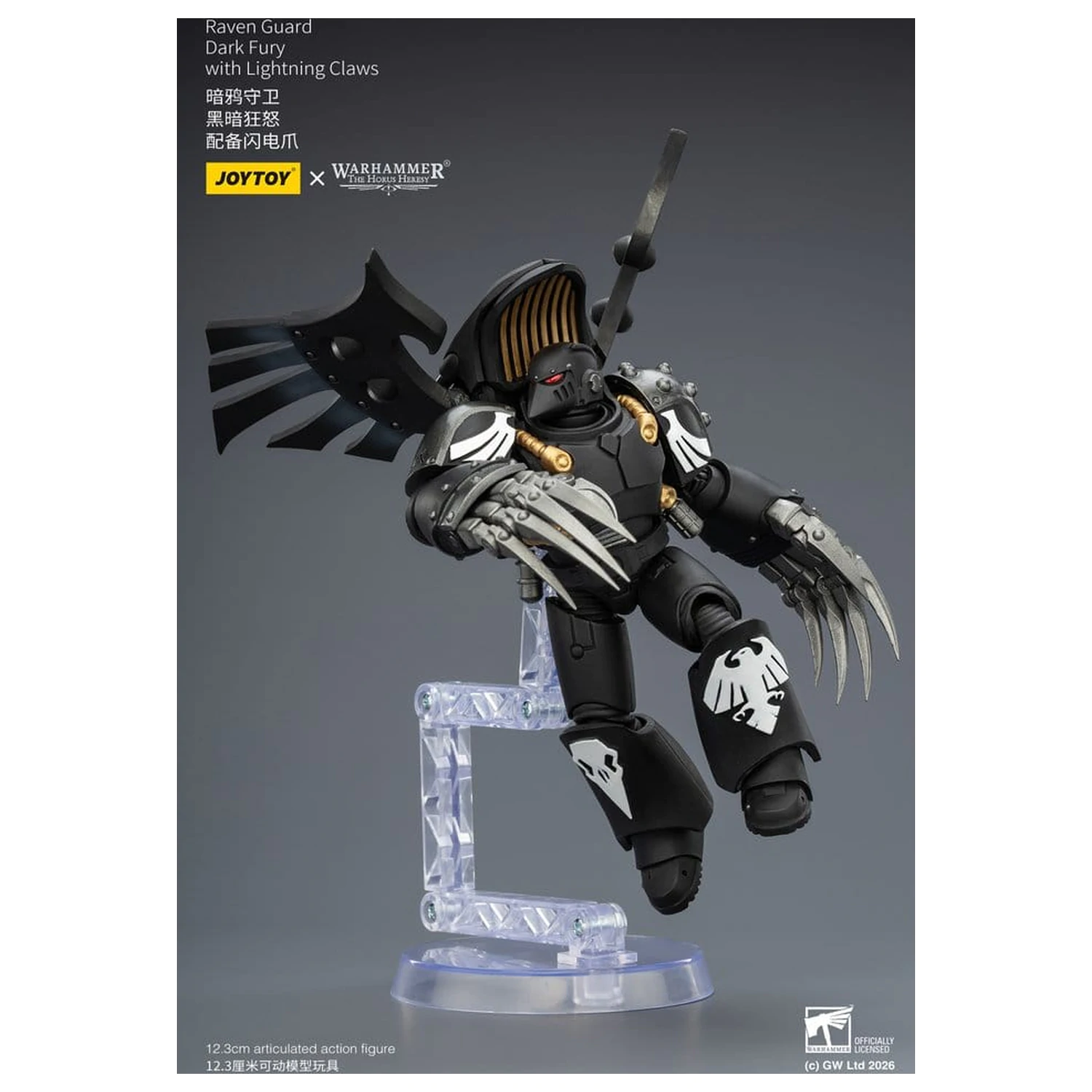 Warhammer 40,000 Akčná figúrka Raven Guard Dark Fury 12 cm produktová fotografia