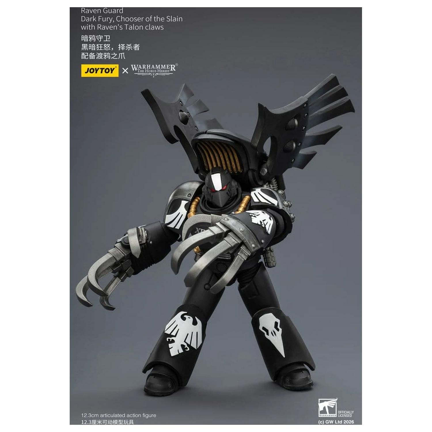 Warhammer 40,000 Action Figure Raven Guard Dark Fury, Chooser of the Slain 12 cm produktová fotografia