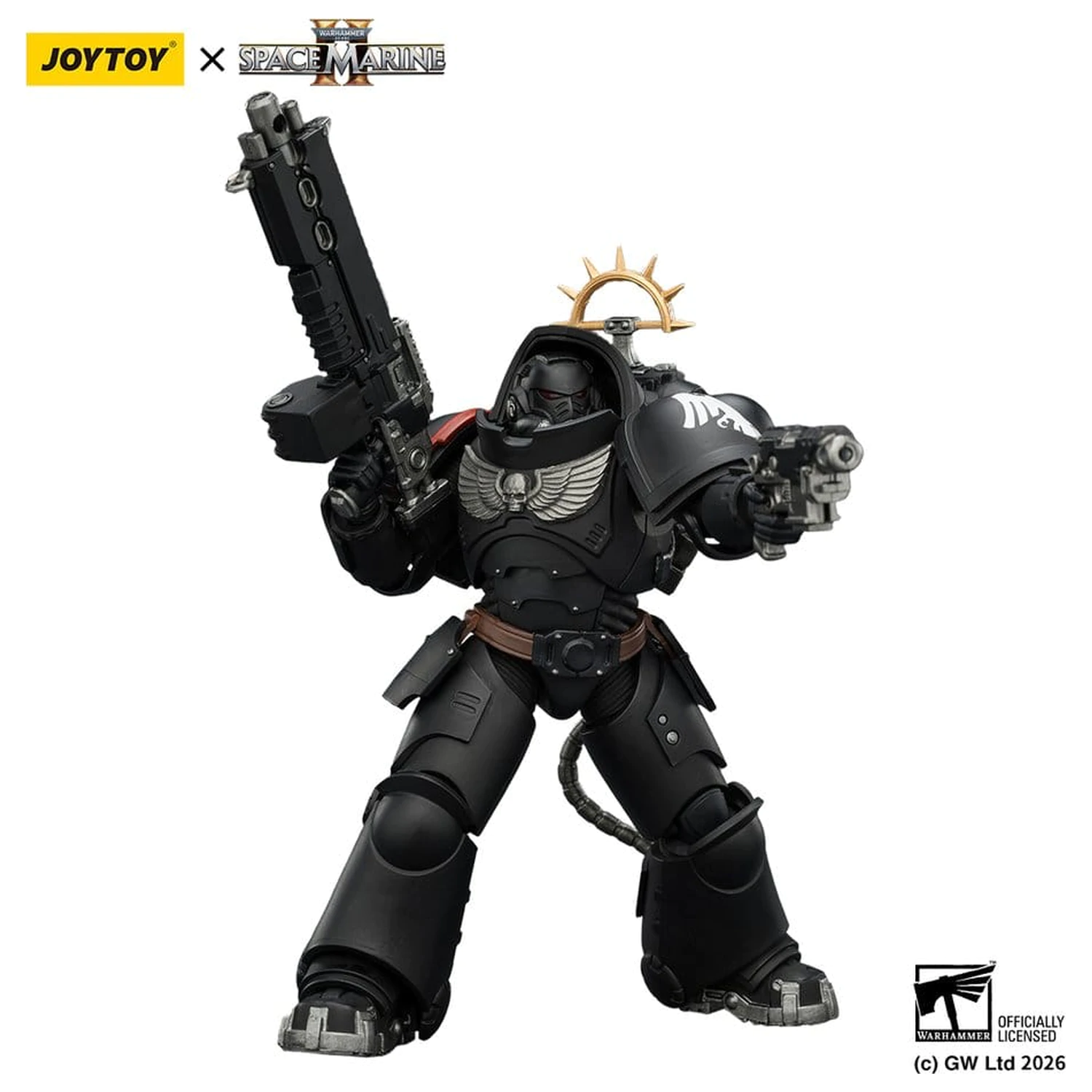Warhammer 40,000 Akčná figúrka Raven Guard Heavy Intercessor 13 cm produktová fotografia