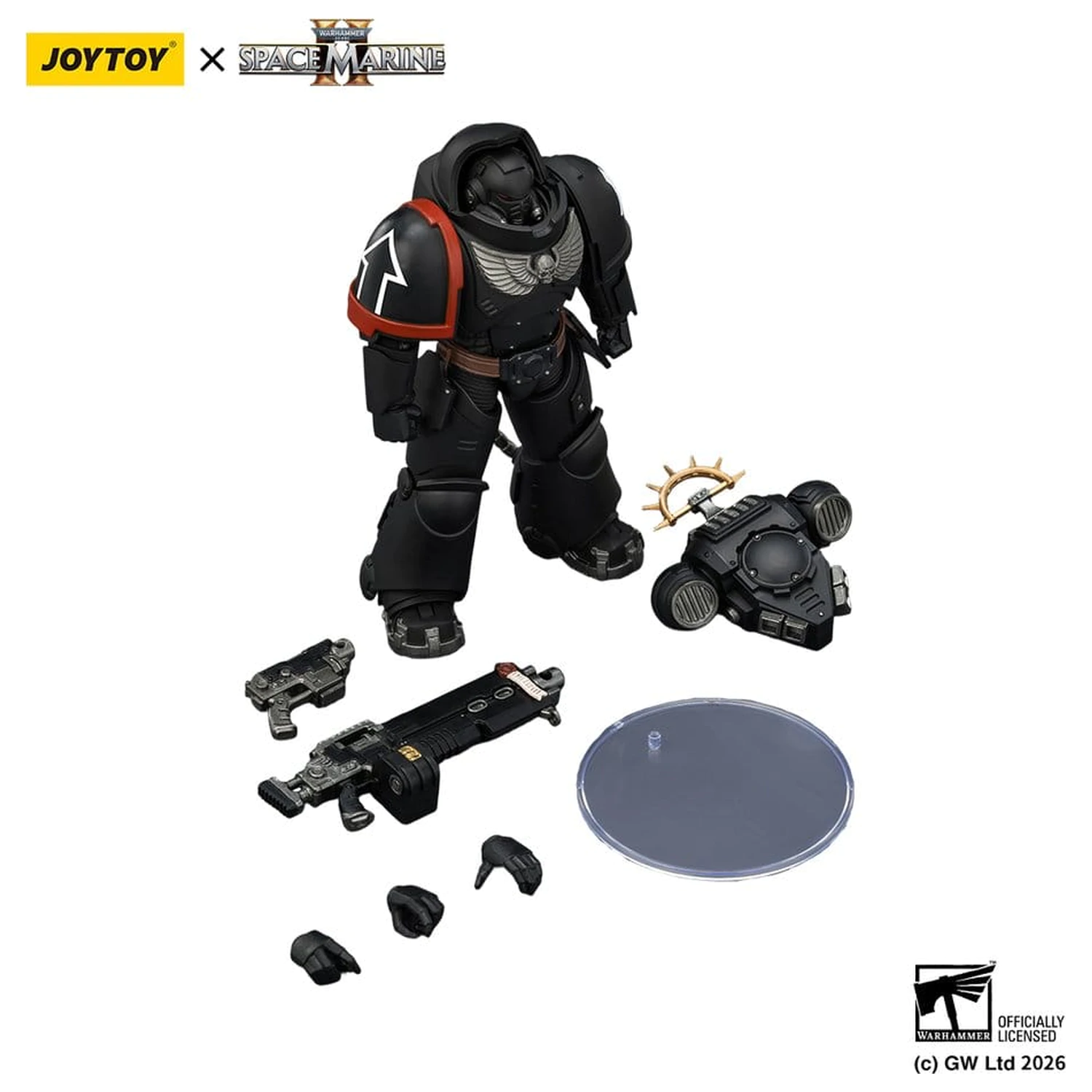 Warhammer 40,000 Akčná figúrka Raven Guard Heavy Intercessor 13 cm produktová fotografia