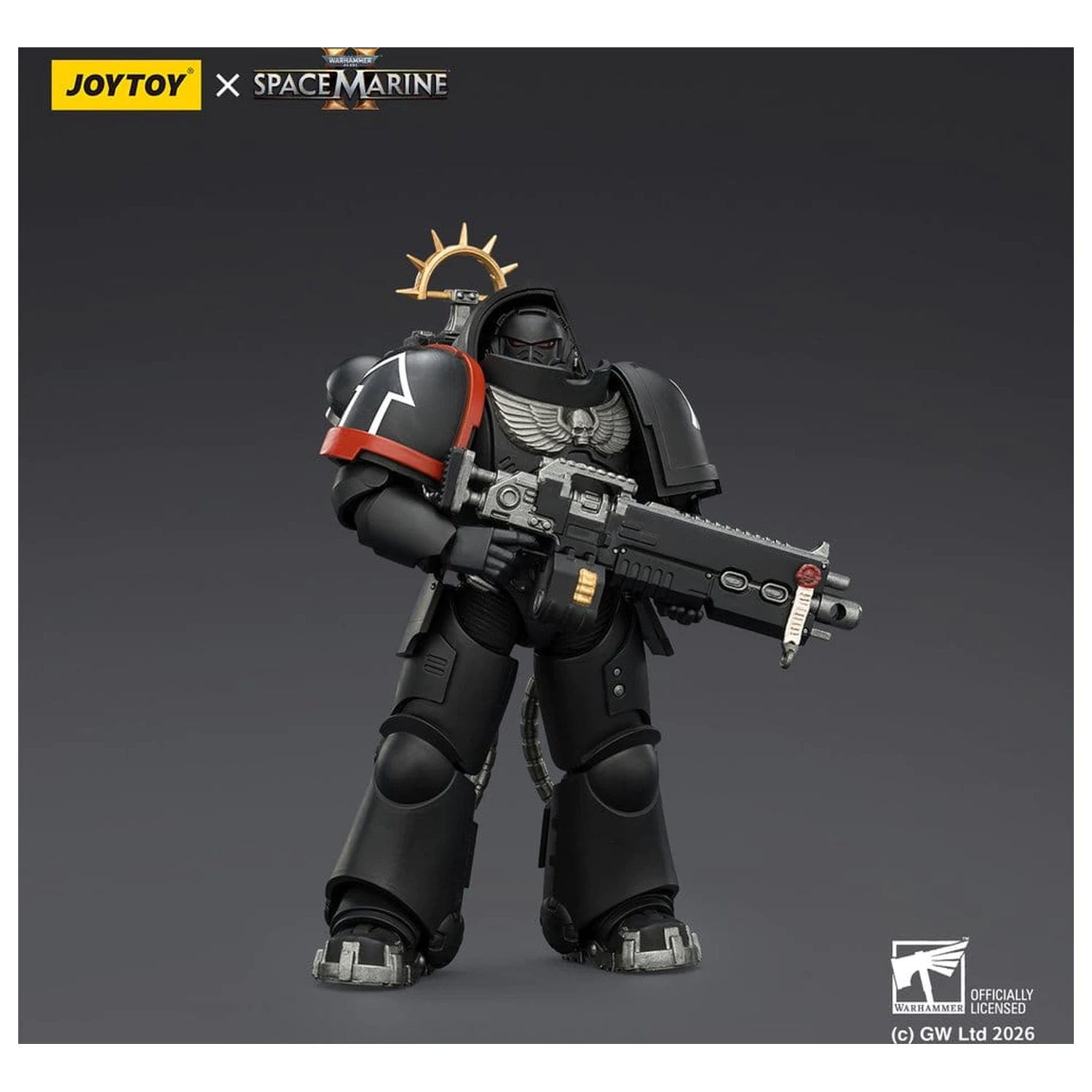 Warhammer 40,000 Akčná figúrka Raven Guard Heavy Intercessor 13 cm produktová fotografia