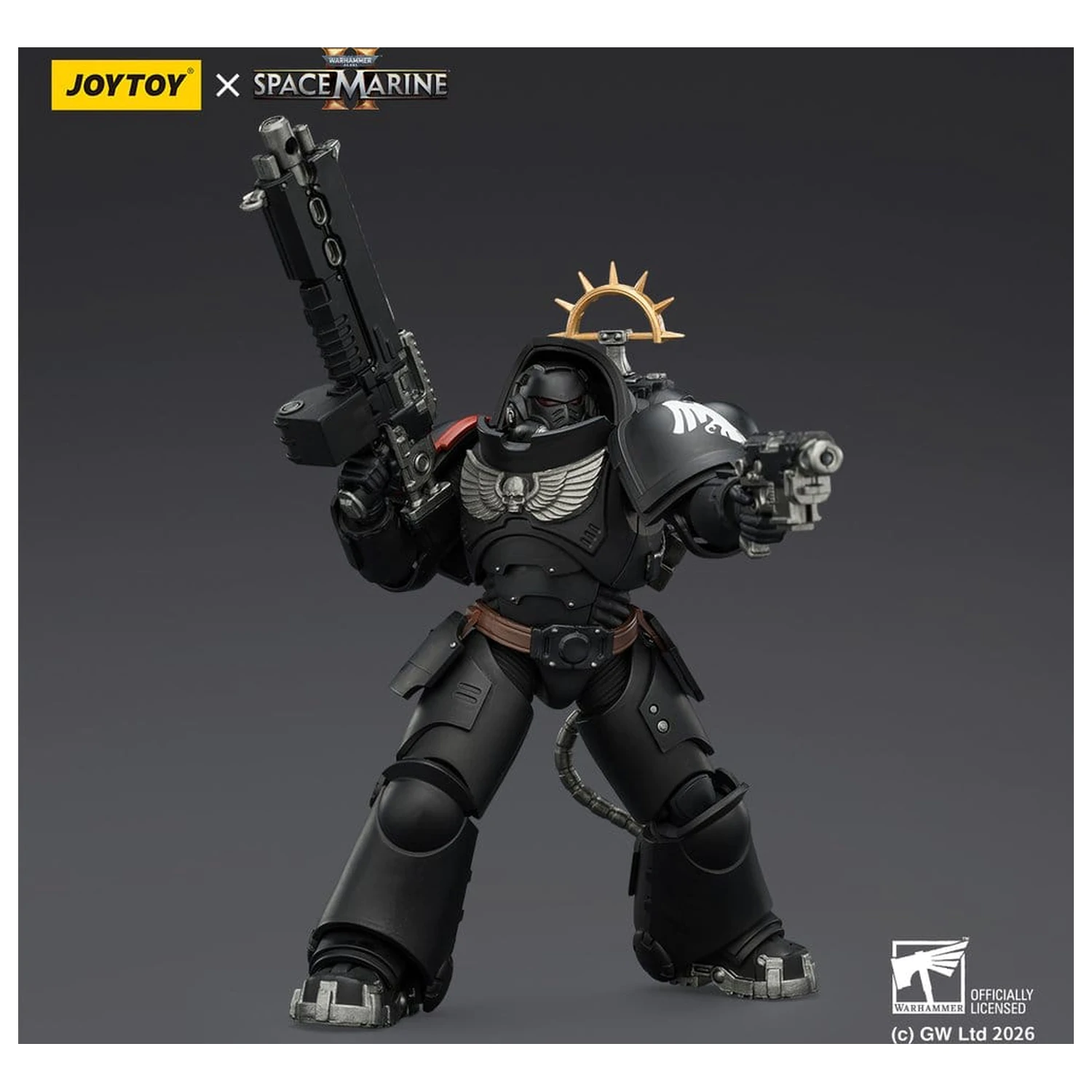 Warhammer 40,000 Akčná figúrka Raven Guard Heavy Intercessor 13 cm produktová fotografia