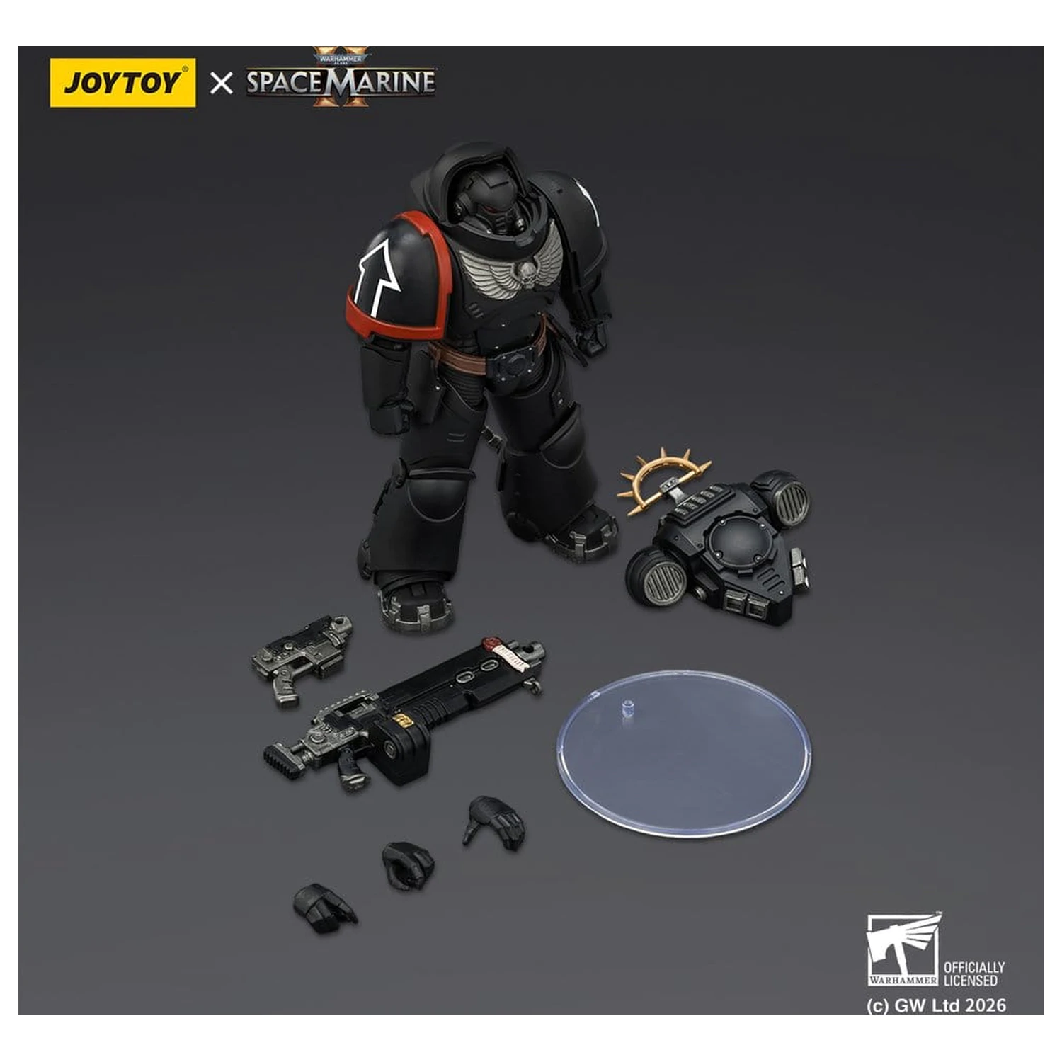 Warhammer 40,000 Akčná figúrka Raven Guard Heavy Intercessor 13 cm produktová fotografia