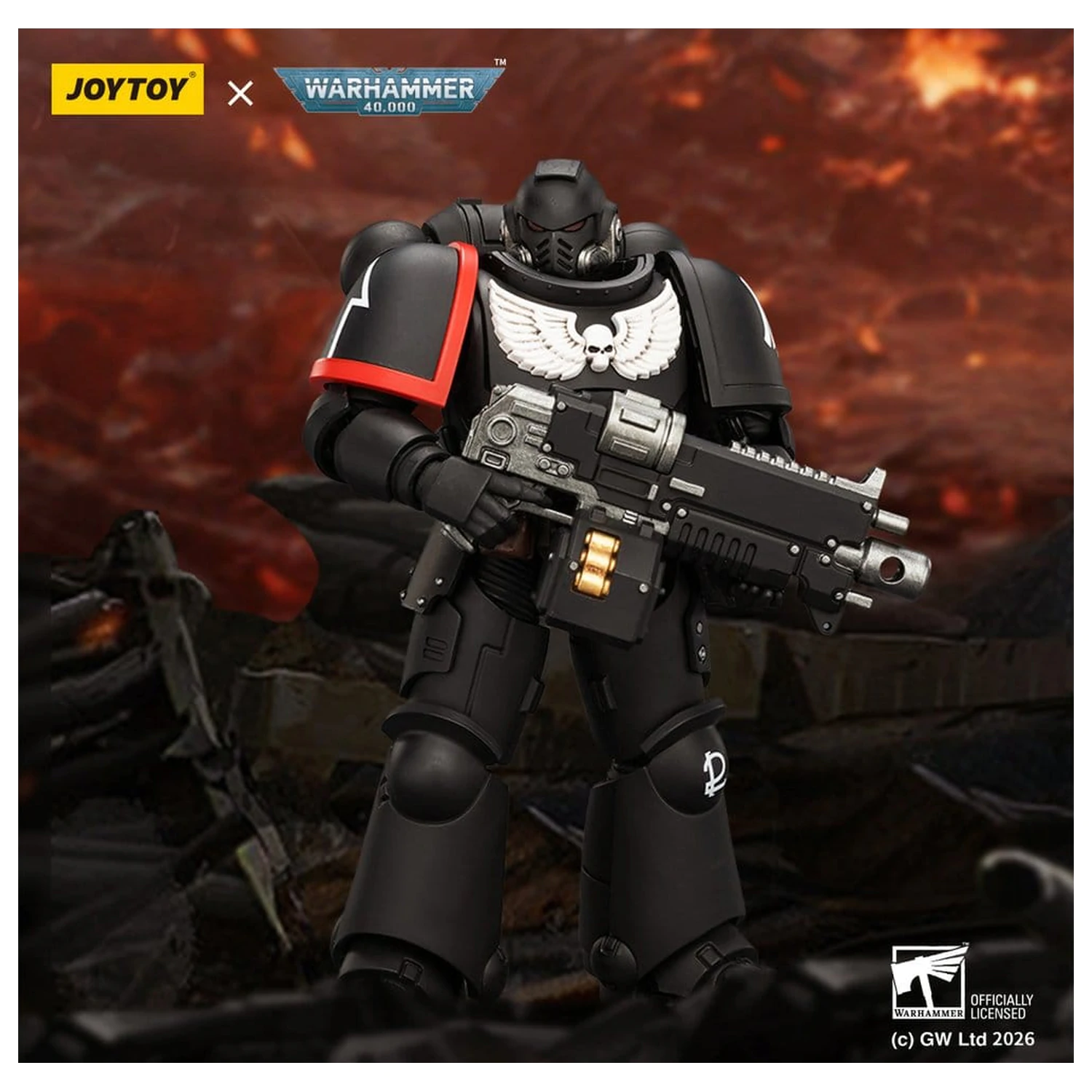 Warhammer 40,000 Akčná figúrka Raven Guard Intercessor 12 cm produktová fotografia