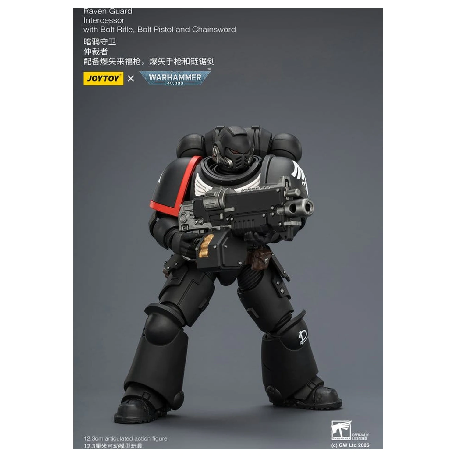 Warhammer 40,000 Akčná figúrka Raven Guard Intercessor 12 cm produktová fotografia