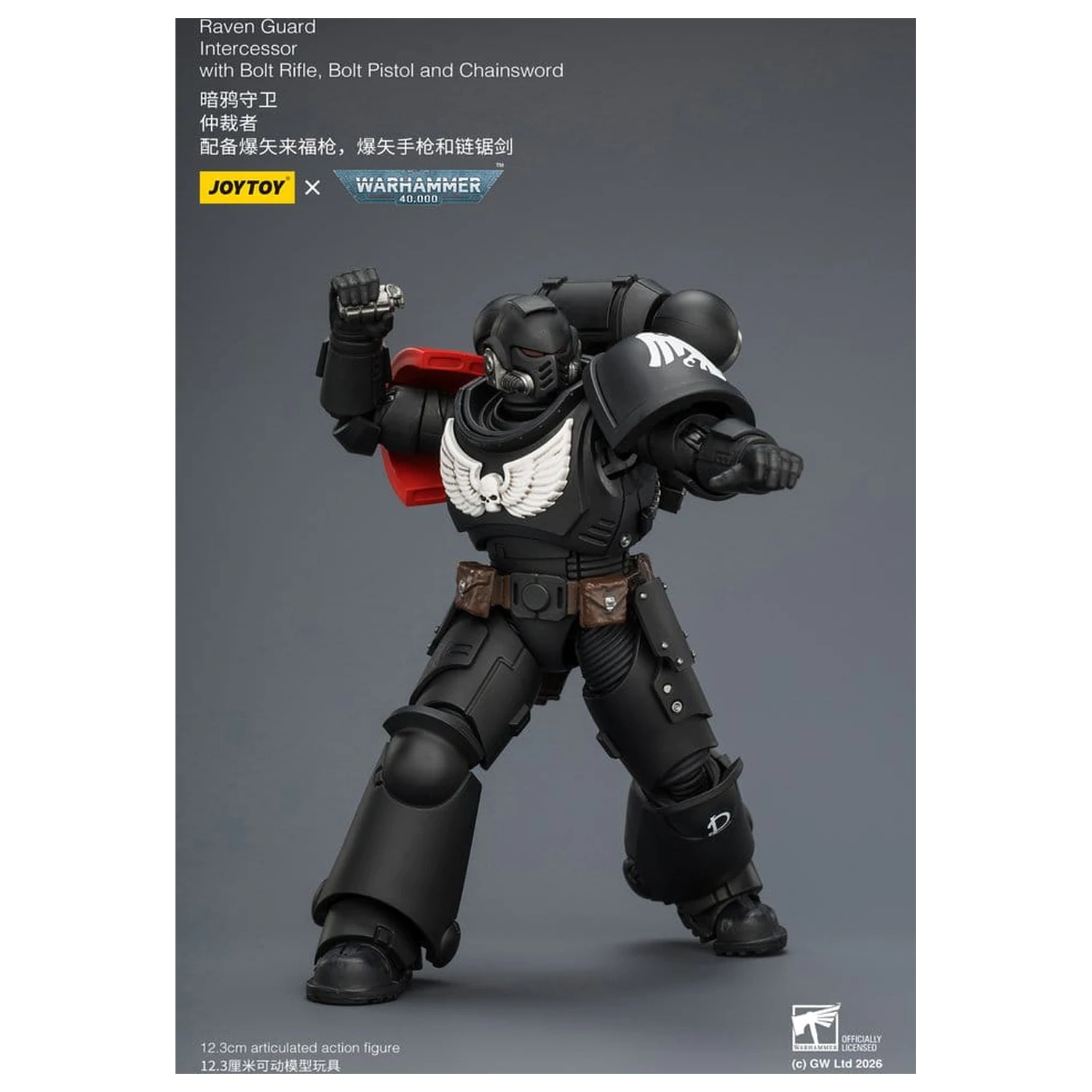 Warhammer 40,000 Akčná figúrka Raven Guard Intercessor 12 cm produktová fotografia