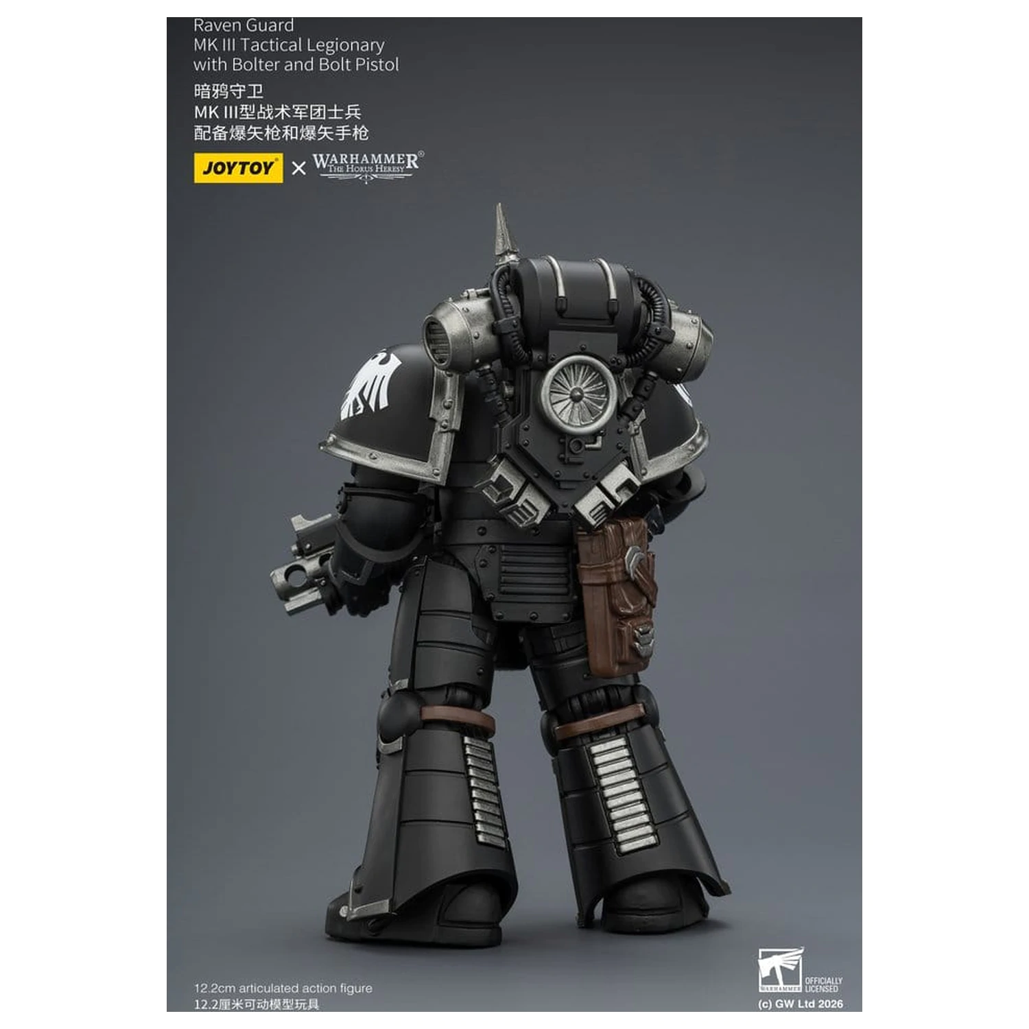 Warhammer 40,000 Akčná figúrka Raven Guard MK III Tactical Legionary 12 cm produktová fotografia