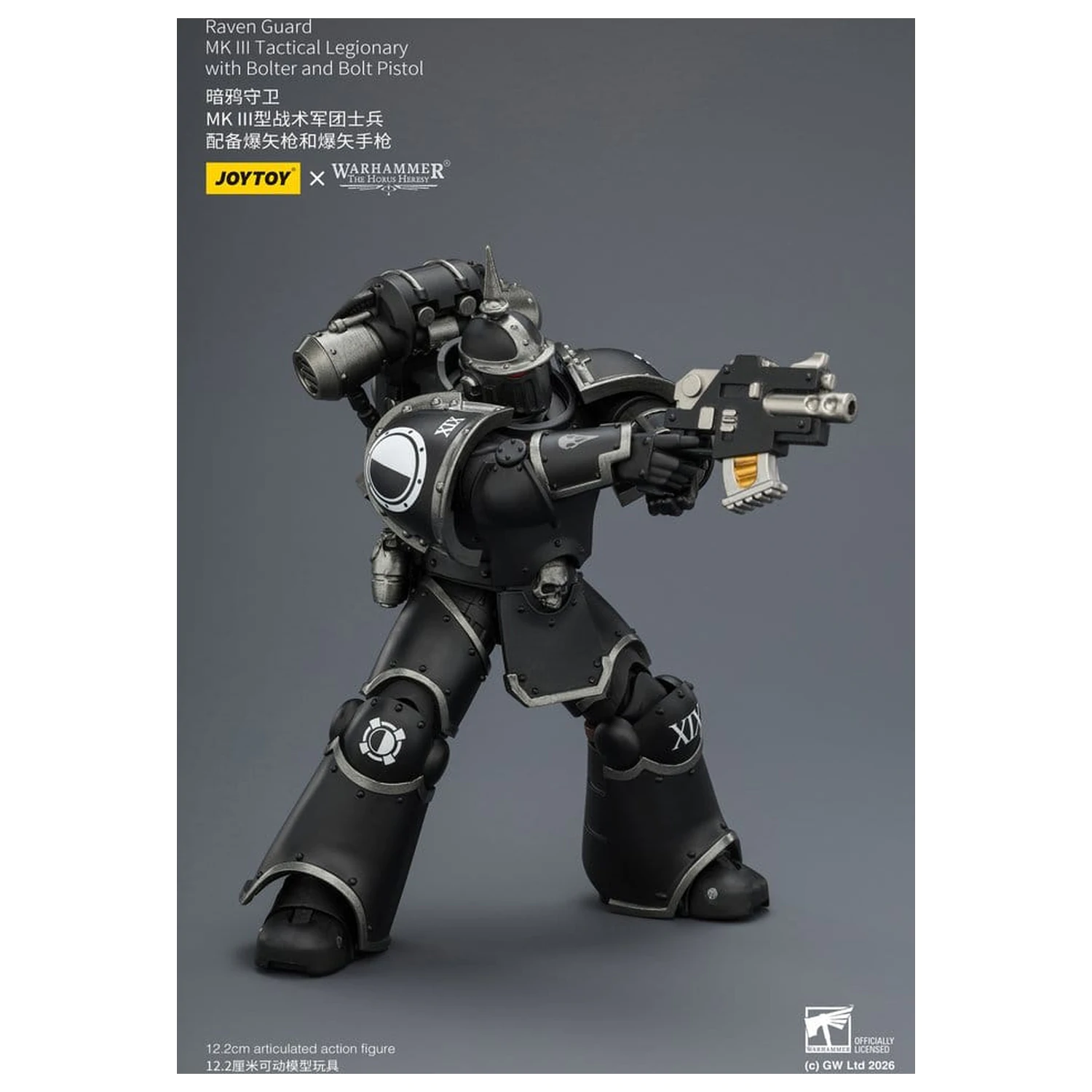 Warhammer 40,000 Akčná figúrka Raven Guard MK III Tactical Legionary 12 cm produktová fotografia