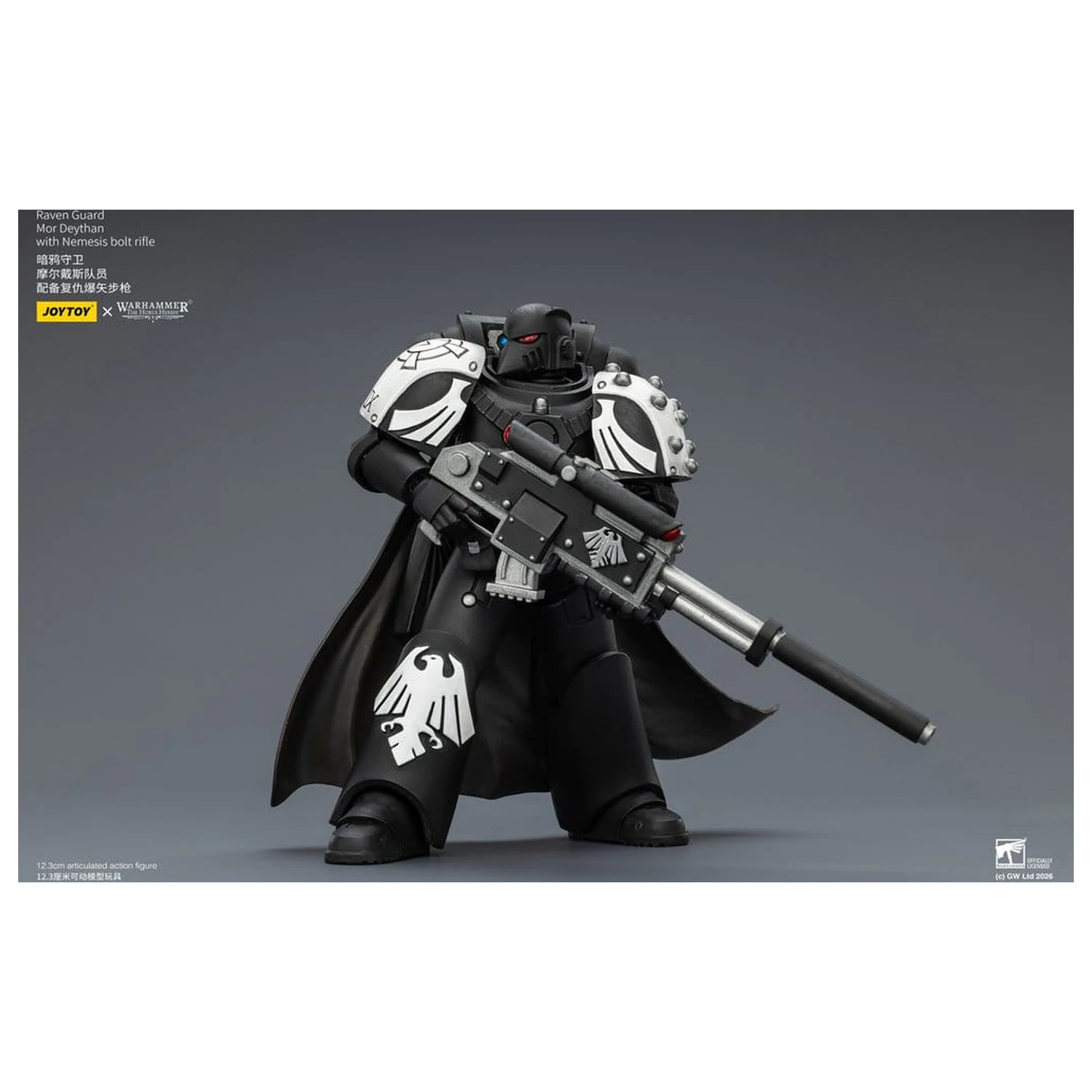 Warhammer 40,000 Akčná figúrka Raven Guard Mor Deythan 12 cm produktová fotografia