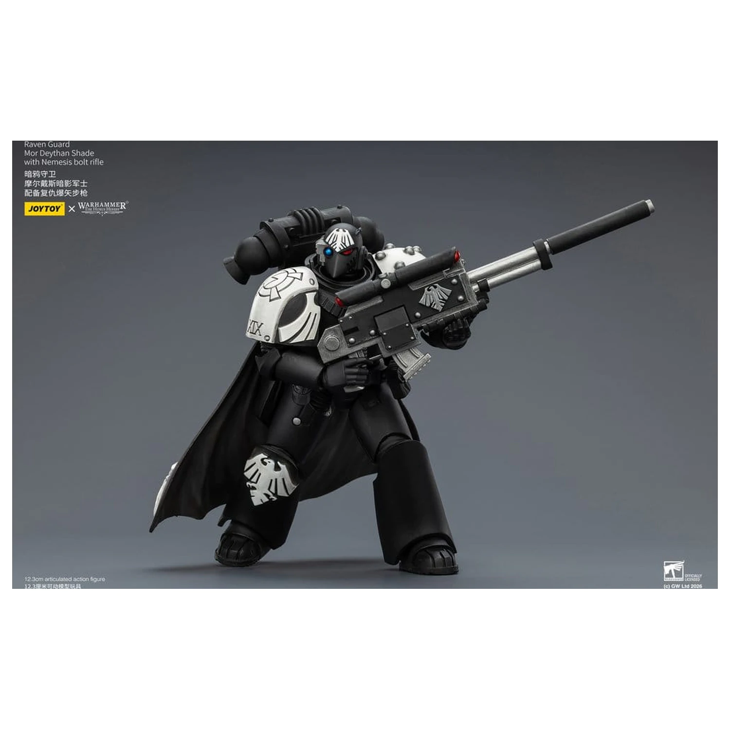 Warhammer 40,000 Akčná figúrka Raven Guard Mor Deythan Shade 12 cm produktová fotografia