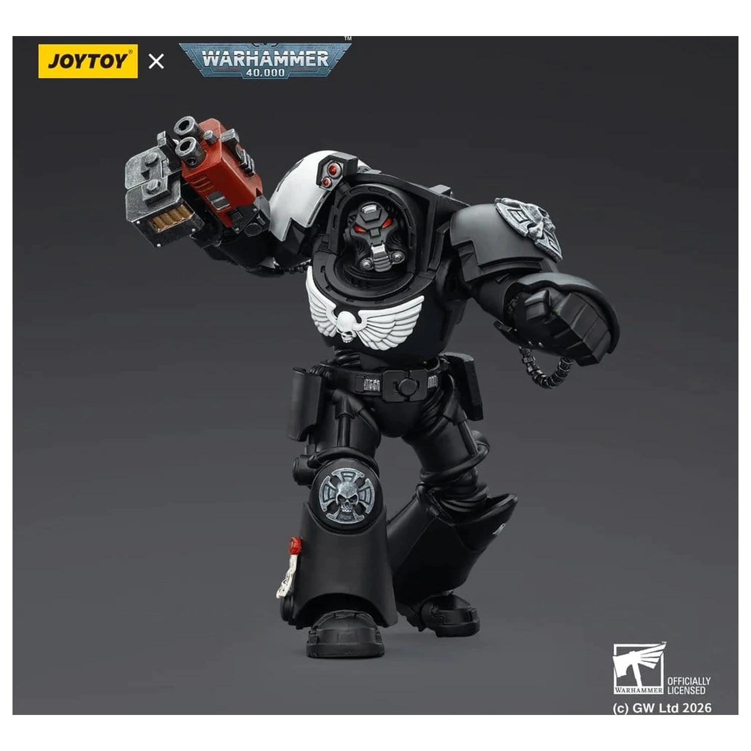 Warhammer 40,000 Akčná figúrka Raven Guard Terminator 2 s Power Fist a Storm Bolter 14 cm produktová fotografia