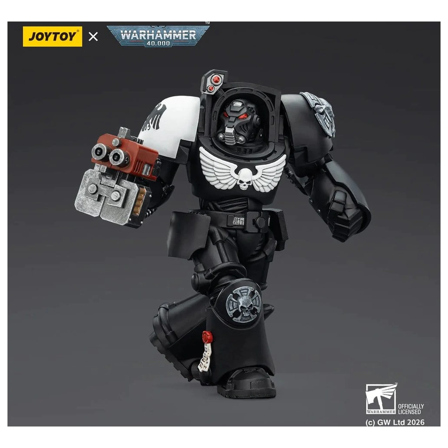 Warhammer 40,000 Akčná figúrka Raven Guard Terminator 2 s Power Fist a Storm Bolter 14 cm produktová fotografia